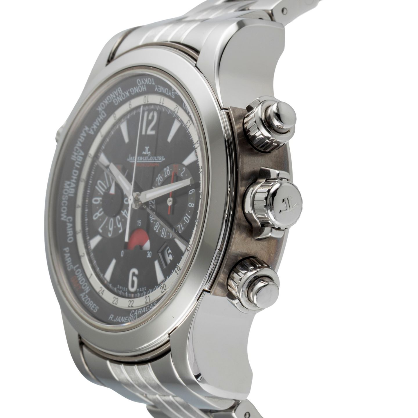 Jaeger-LeCoultre Master Compressor Extreme Q1768170 (2010) - Zwart wijzerplaat 46mm Staal (6/8)