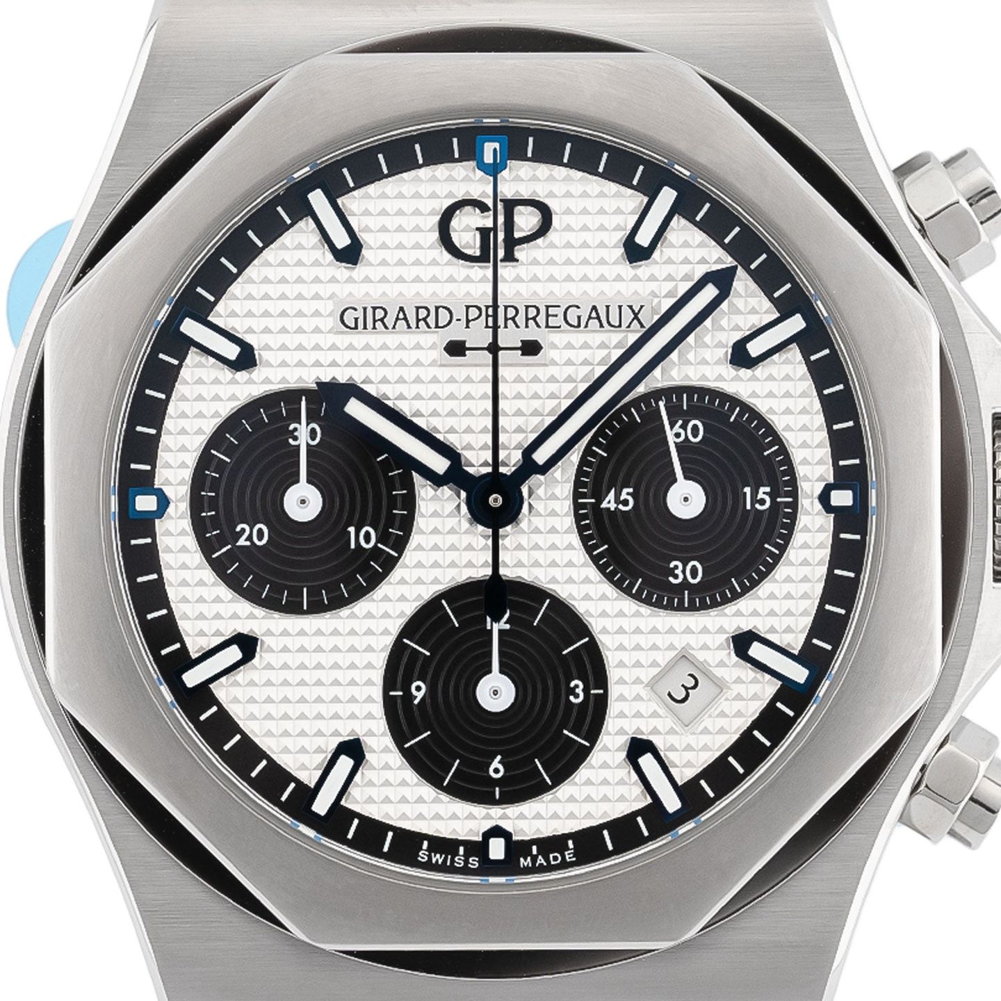 Girard-Perregaux Laureato 81020-11-131-11A (2022) - 43mm Staal (2/5)