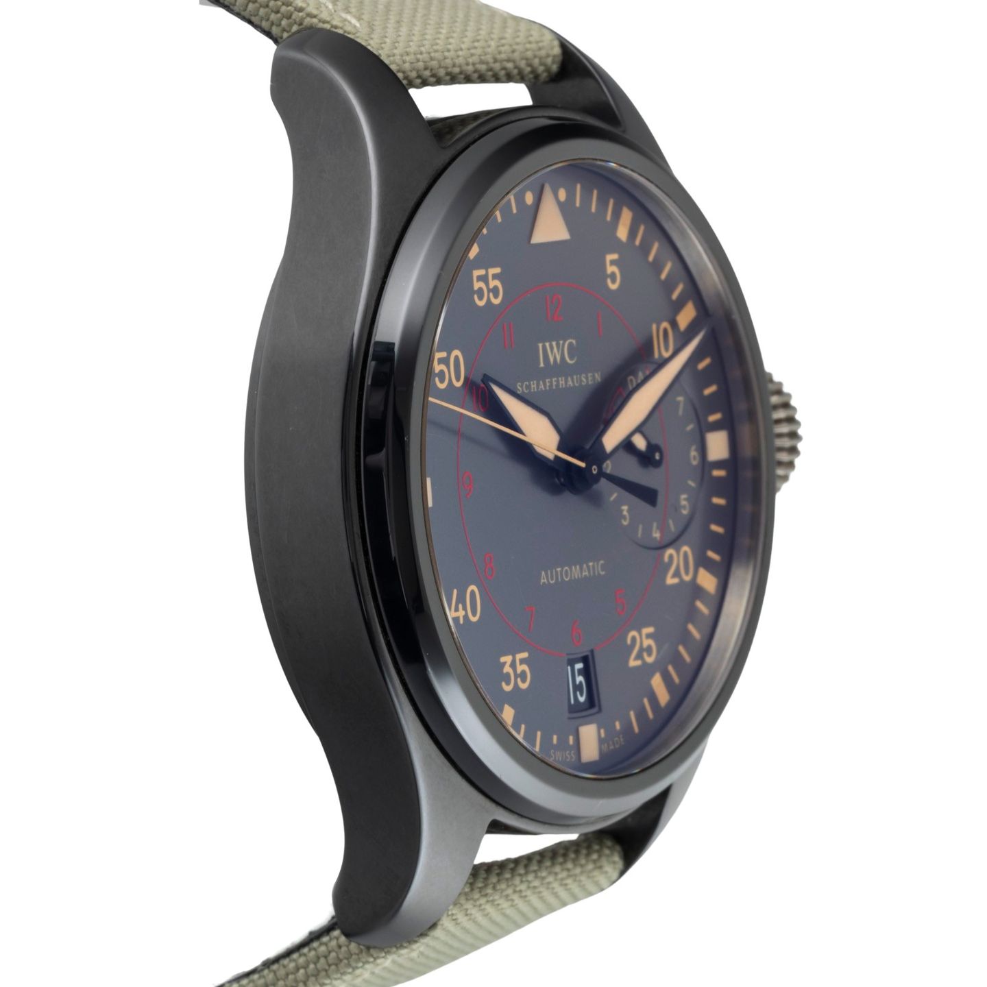 IWC Big Pilot Top Gun IW501902 (2017) - Grijs wijzerplaat 48mm Keramiek (7/8)