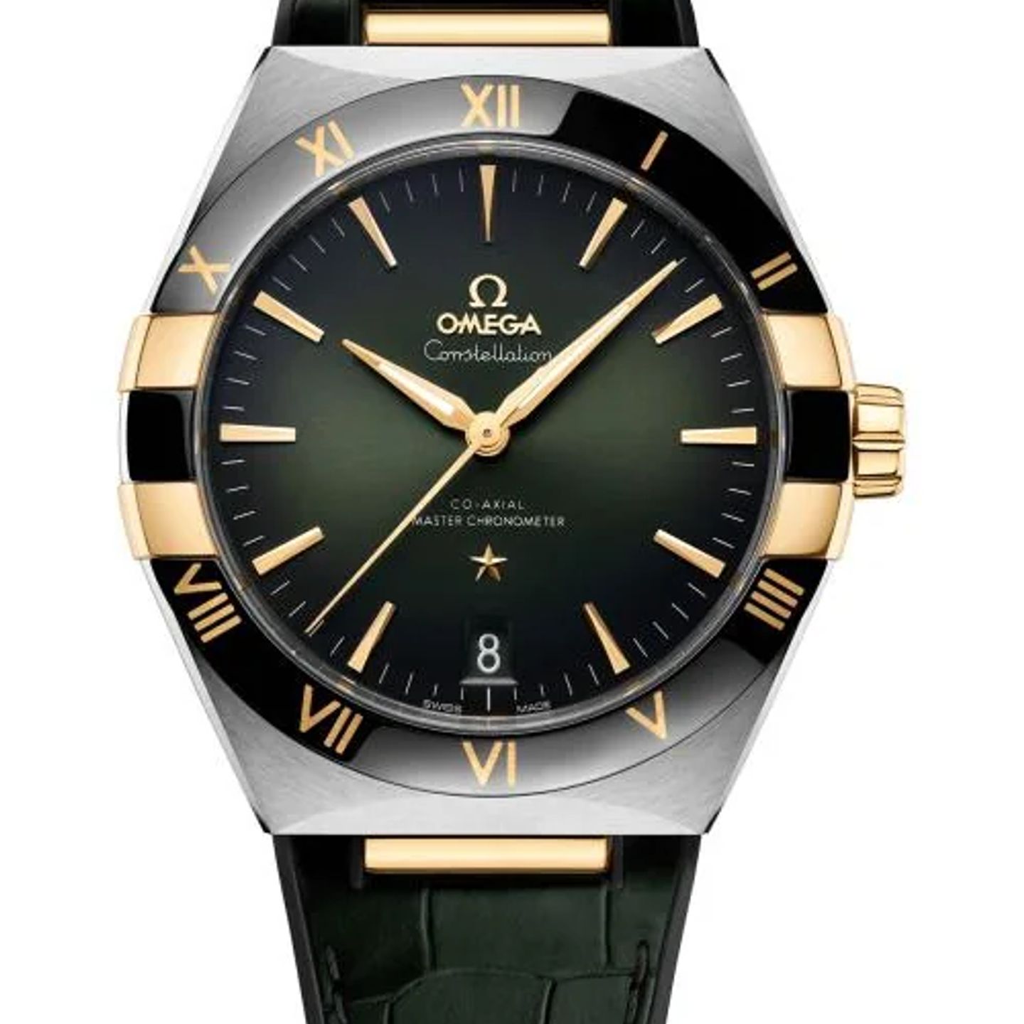 Omega Constellation 131.23.41.21.10.001 (2026) - Groen wijzerplaat 41mm Staal (1/1)