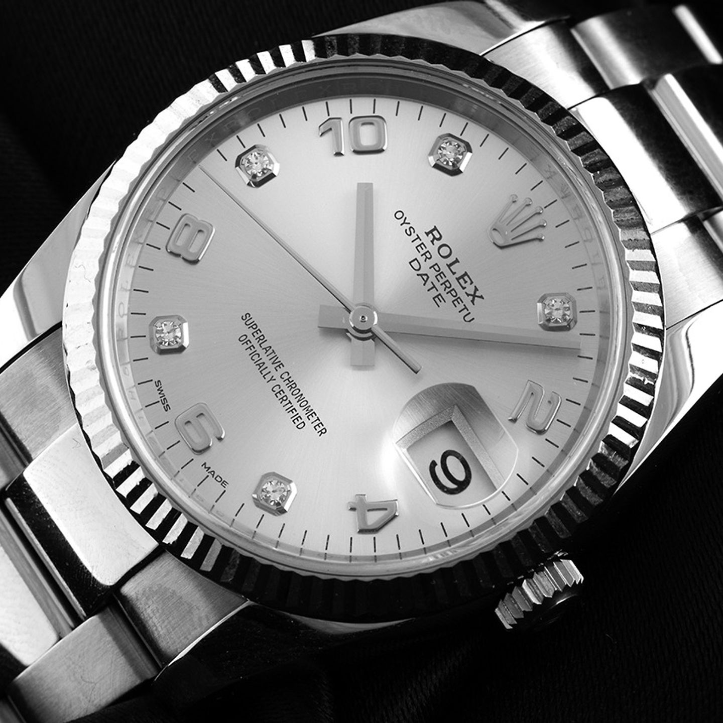 Rolex Oyster Perpetual Date 115234 - (3/8)