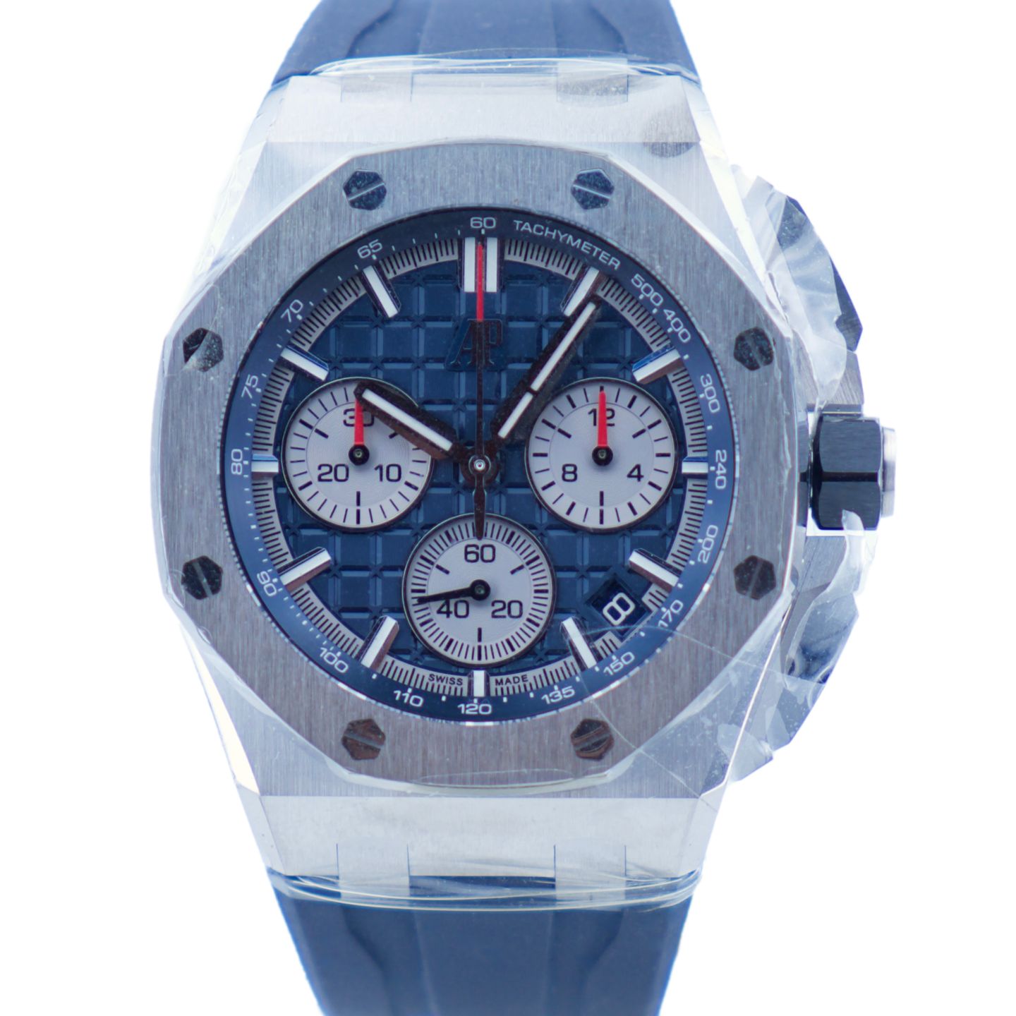 Audemars Piguet Royal Oak Offshore 26420TI.OO.A027CA.01 (2024) - Blue dial 43 mm Titanium case (1/1)