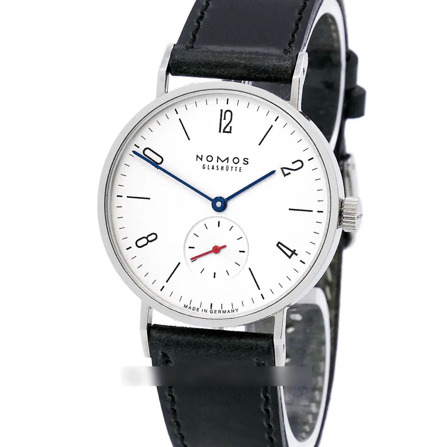 NOMOS Tangente 33 122.S1 (2008) - White dial 33 mm Steel case (1/5)