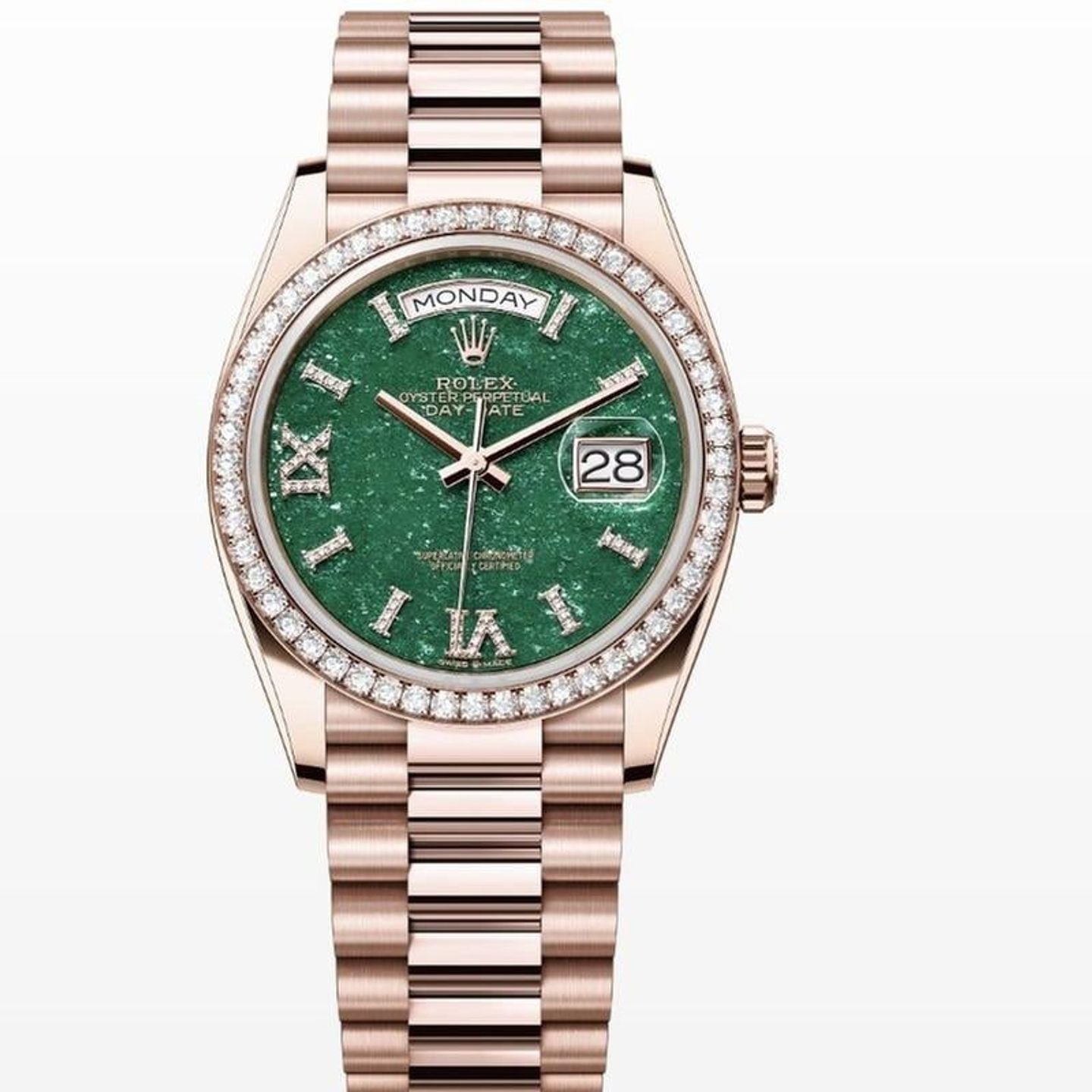 Rolex Day-Date 128345RBR green - (1/1)