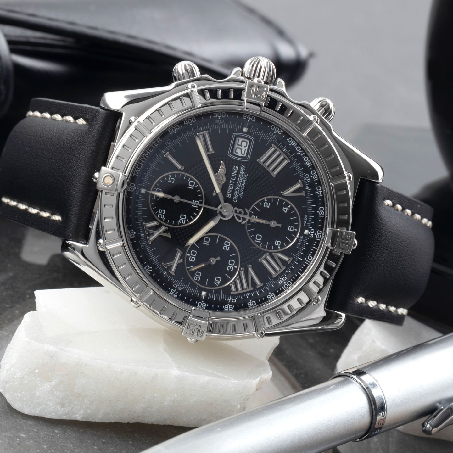 Breitling Crosswind Racing A13055 (1998) - 43 mm Steel case (2/8)