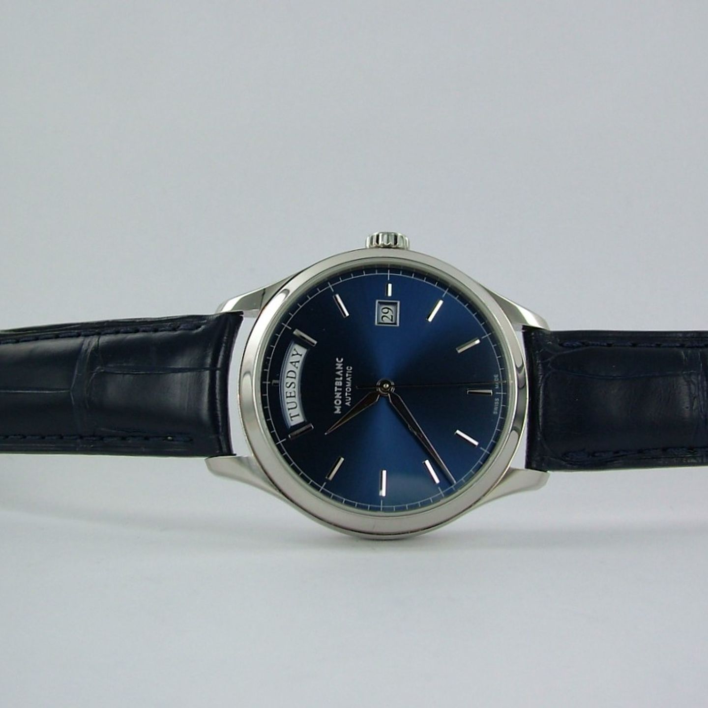 Montblanc Heritage - (2020) - Blue dial 38 mm Steel case (1/7)