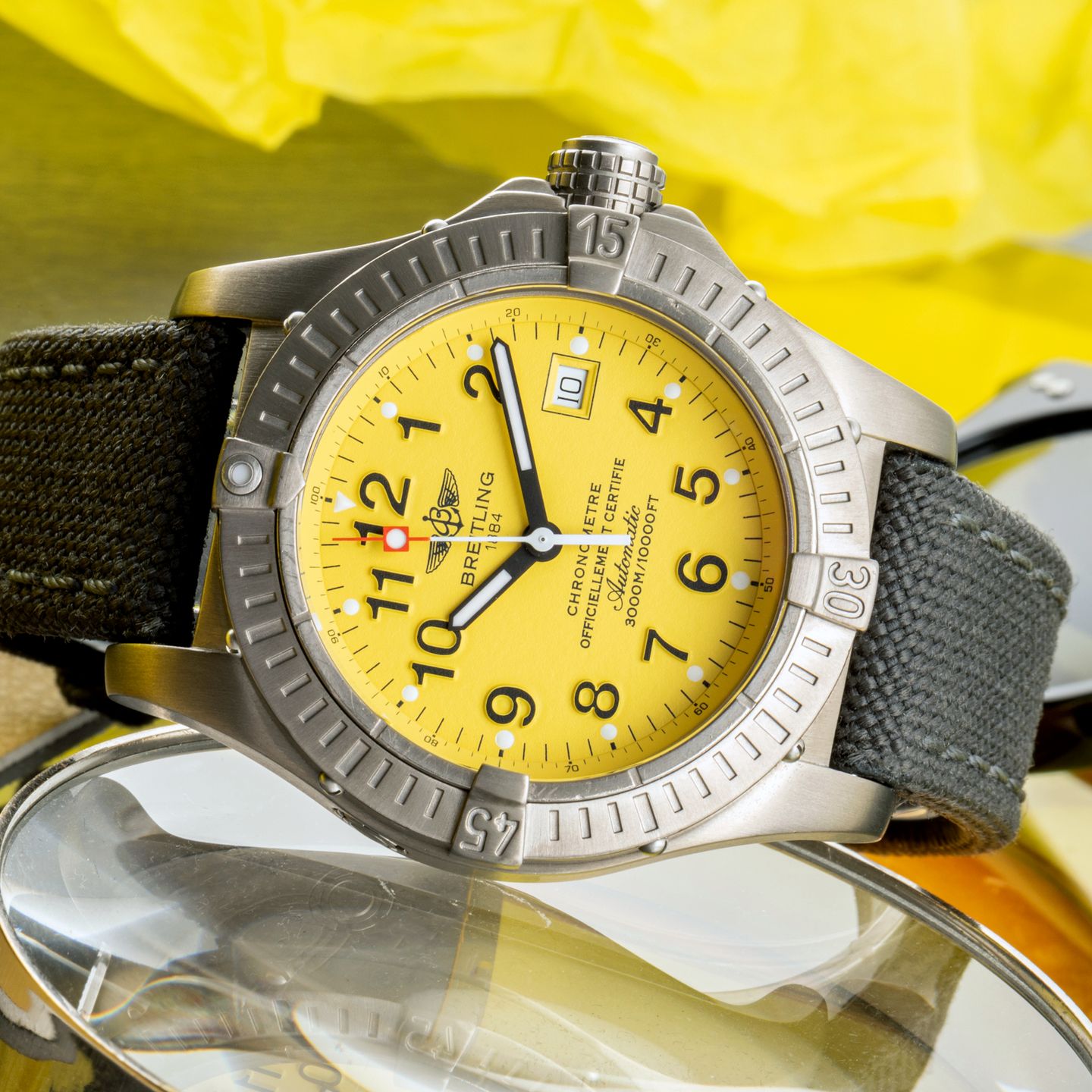 Breitling Avenger Seawolf E17370 (2003) - 44mm Titanium (2/8)