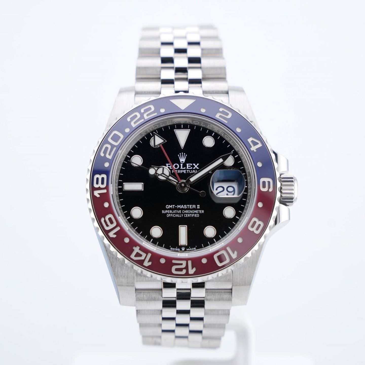 Rolex GMT-Master II 126710BLRO (2021) - Zwart wijzerplaat 40mm Staal (1/1)