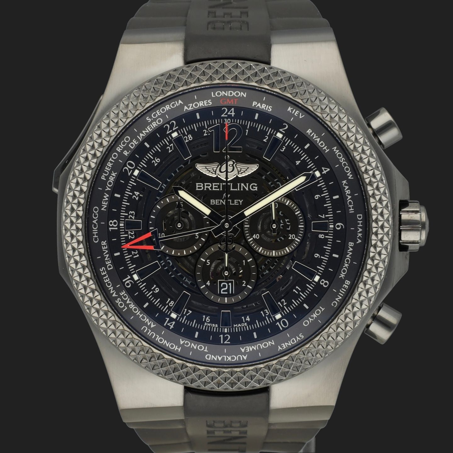 Breitling Bentley GMT M4736225/BC76 - (2/8)