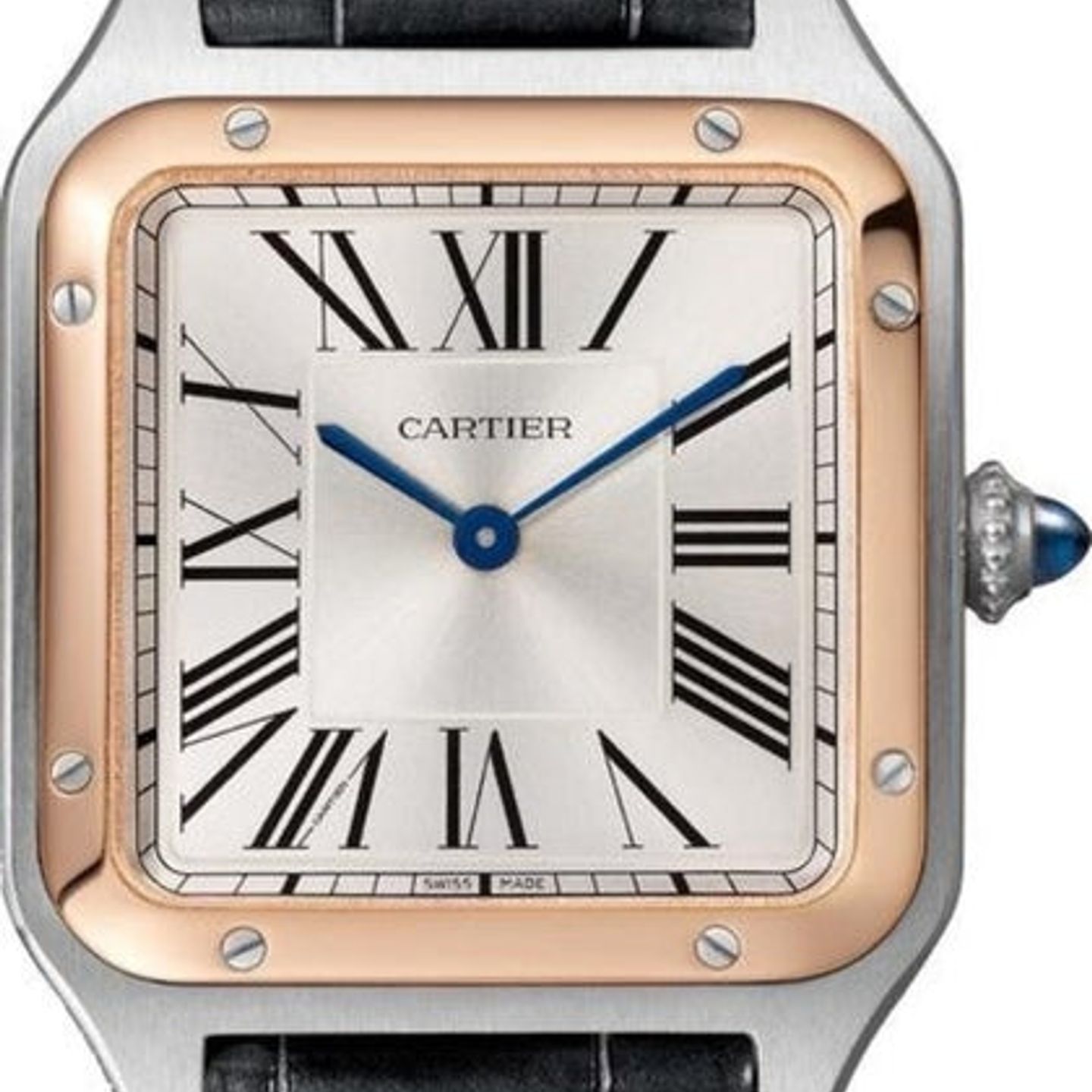 Cartier Santos Dumont W2SA0037 (2026) - Zilver wijzerplaat 31mm Staal (2/2)