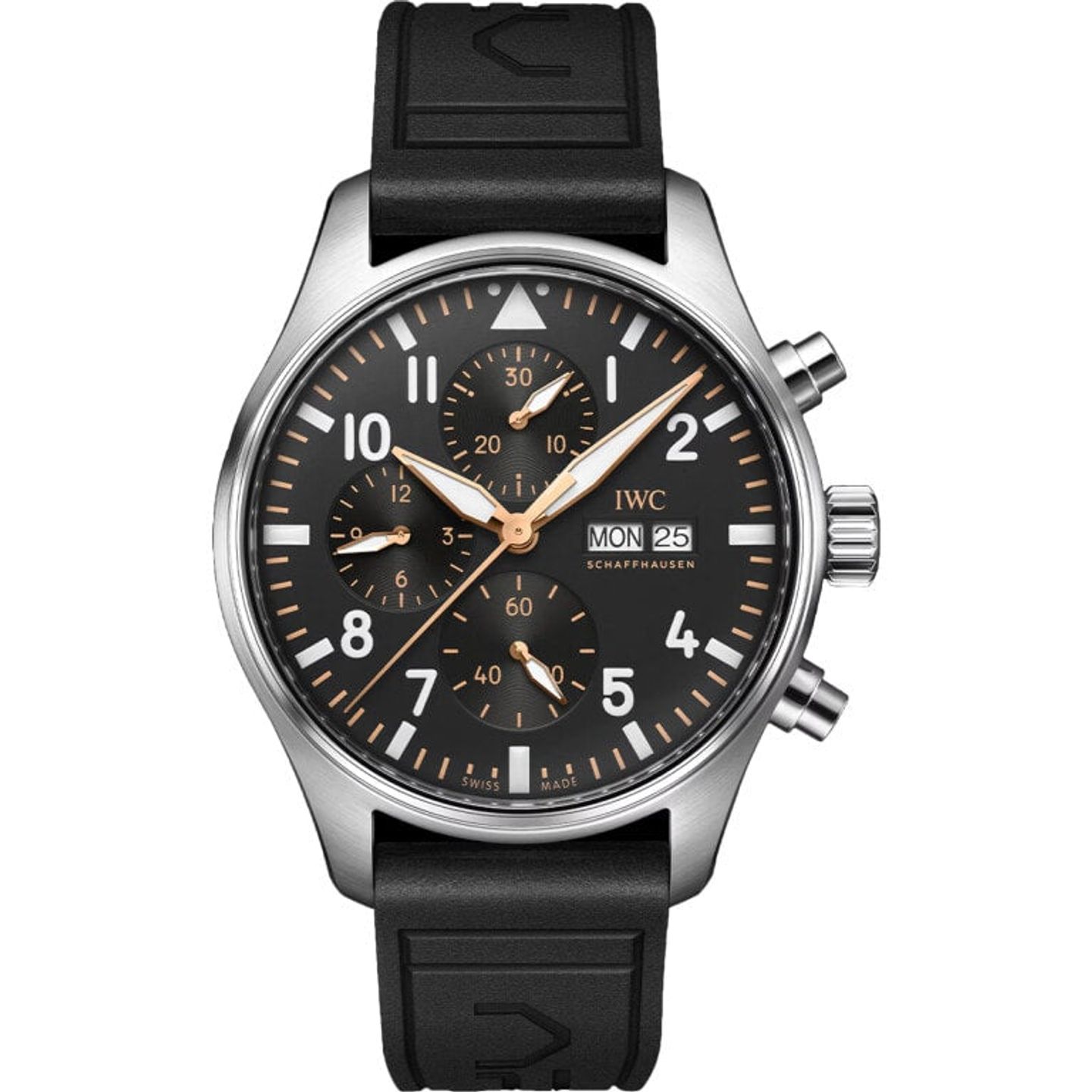 IWC Pilot Chronograph IW388116 (2025) - Black dial 41 mm Steel case (1/1)