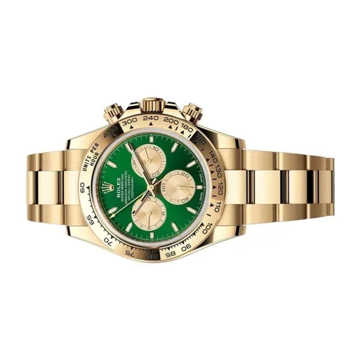 Rolex Daytona 126508 (2025) - Black dial 40 mm Yellow Gold case (2/6)