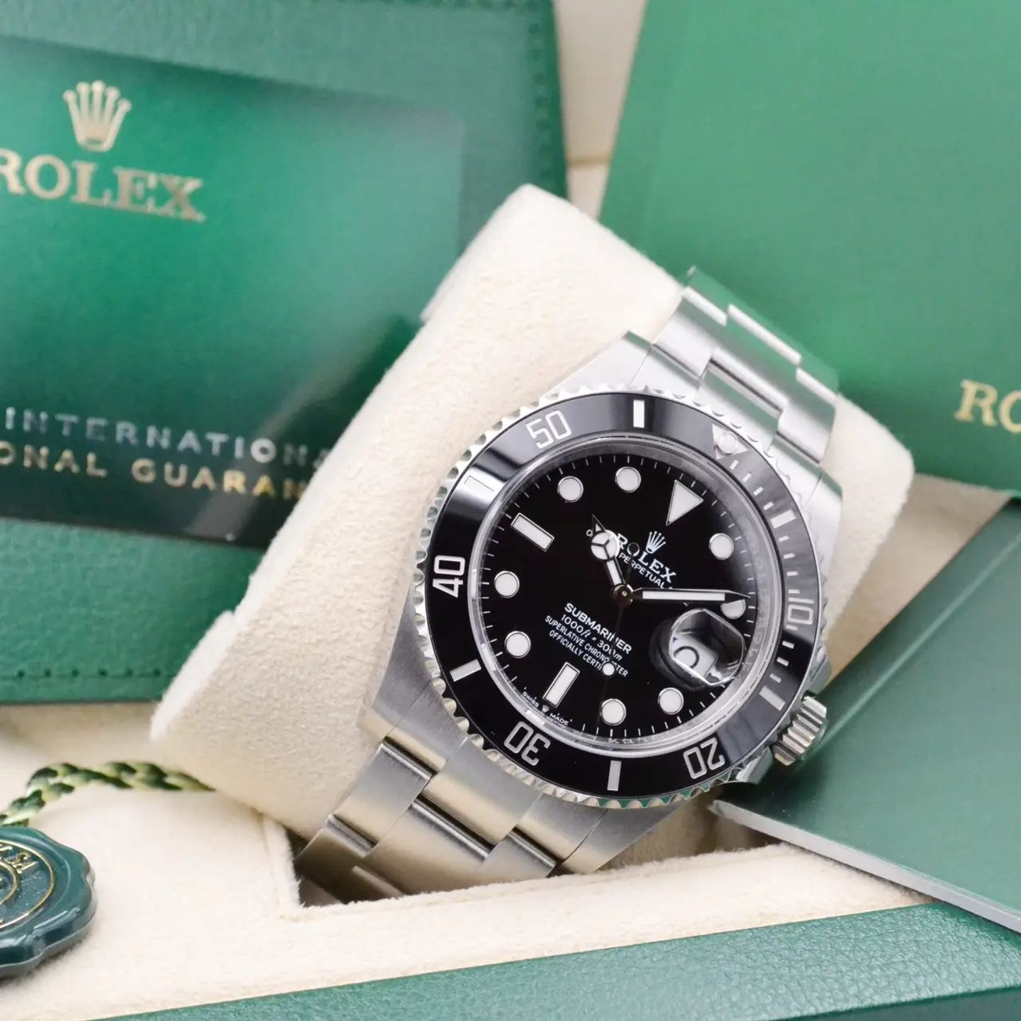 Rolex Submariner Date 126610LN (2024) - Zwart wijzerplaat 41mm Staal (7/7)