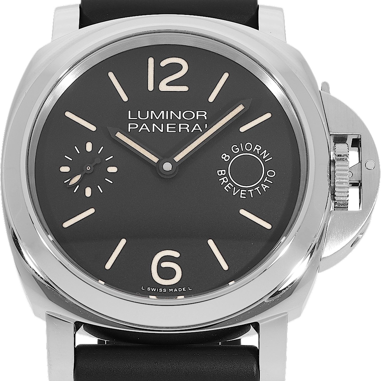 Panerai Luminor Marina 8 Days PAM00590 (2017) - Black dial 44 mm Steel case (1/5)