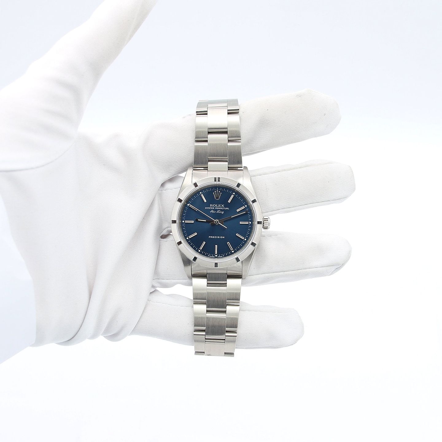 Rolex Air-King 14010 (Unknown (random serial)) - 34 mm Steel case (4/8)