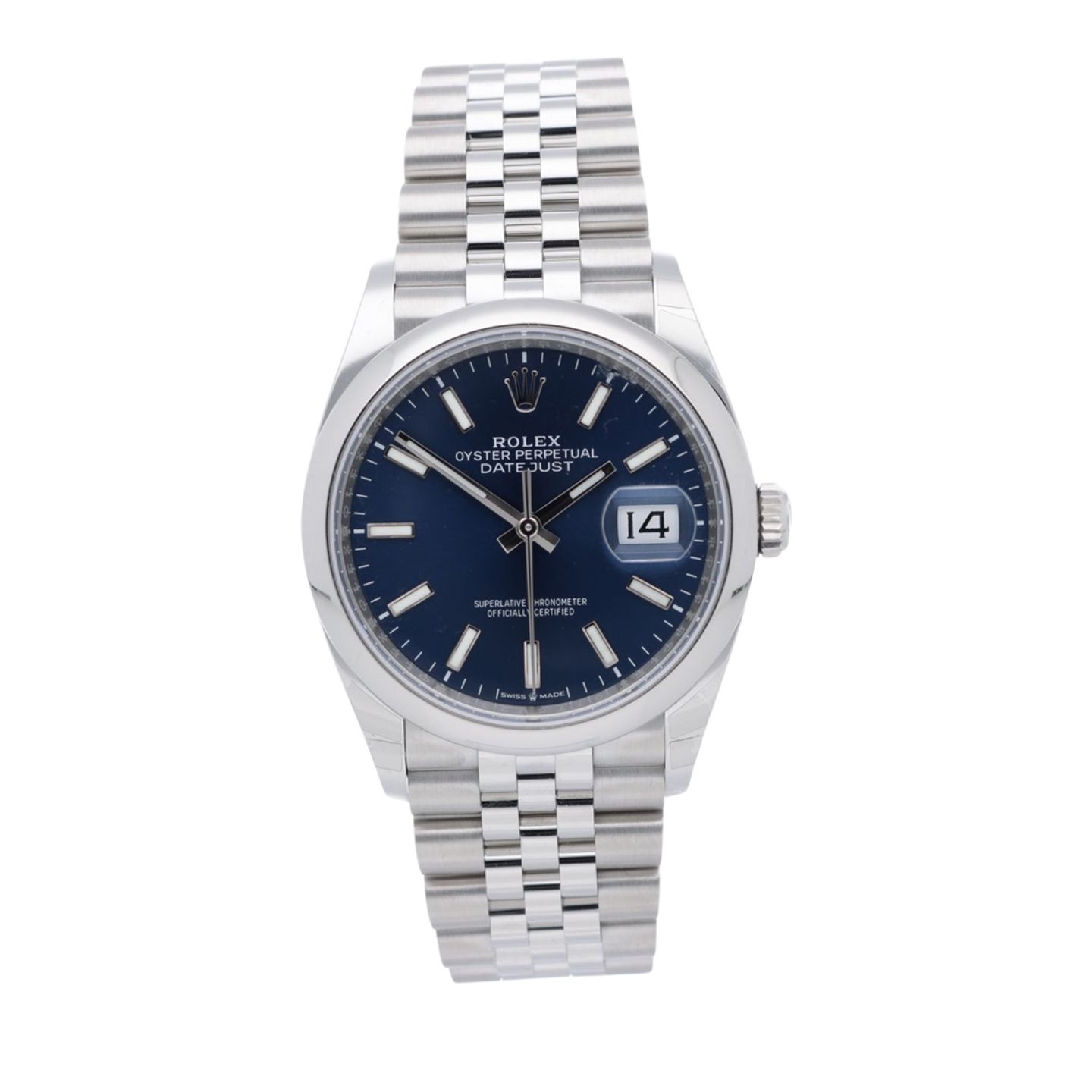 Rolex Datejust 36 126200 (2024) - Blue dial 36 mm Steel case (1/7)