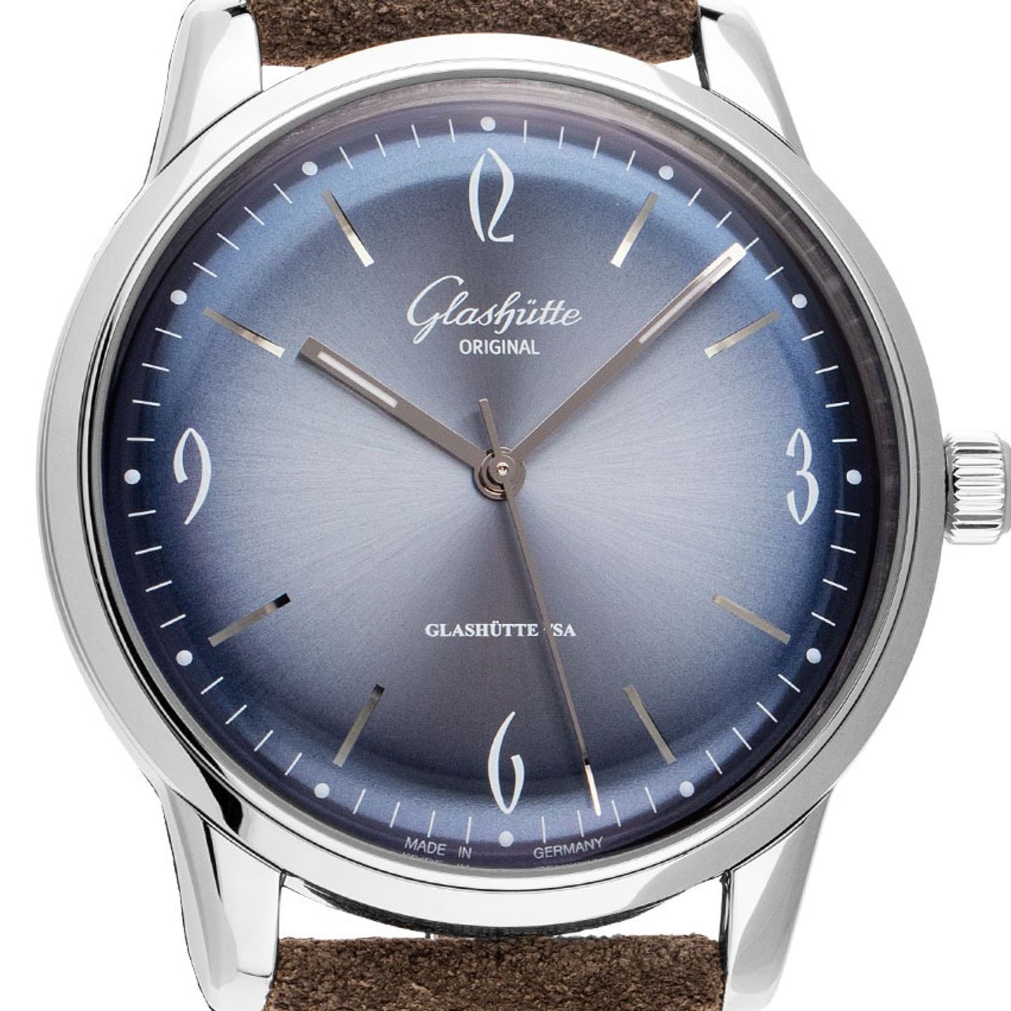 Glashütte Original Sixties 1-39-52-14-02-04 (2025) - Blue dial 39 mm Steel case (1/7)