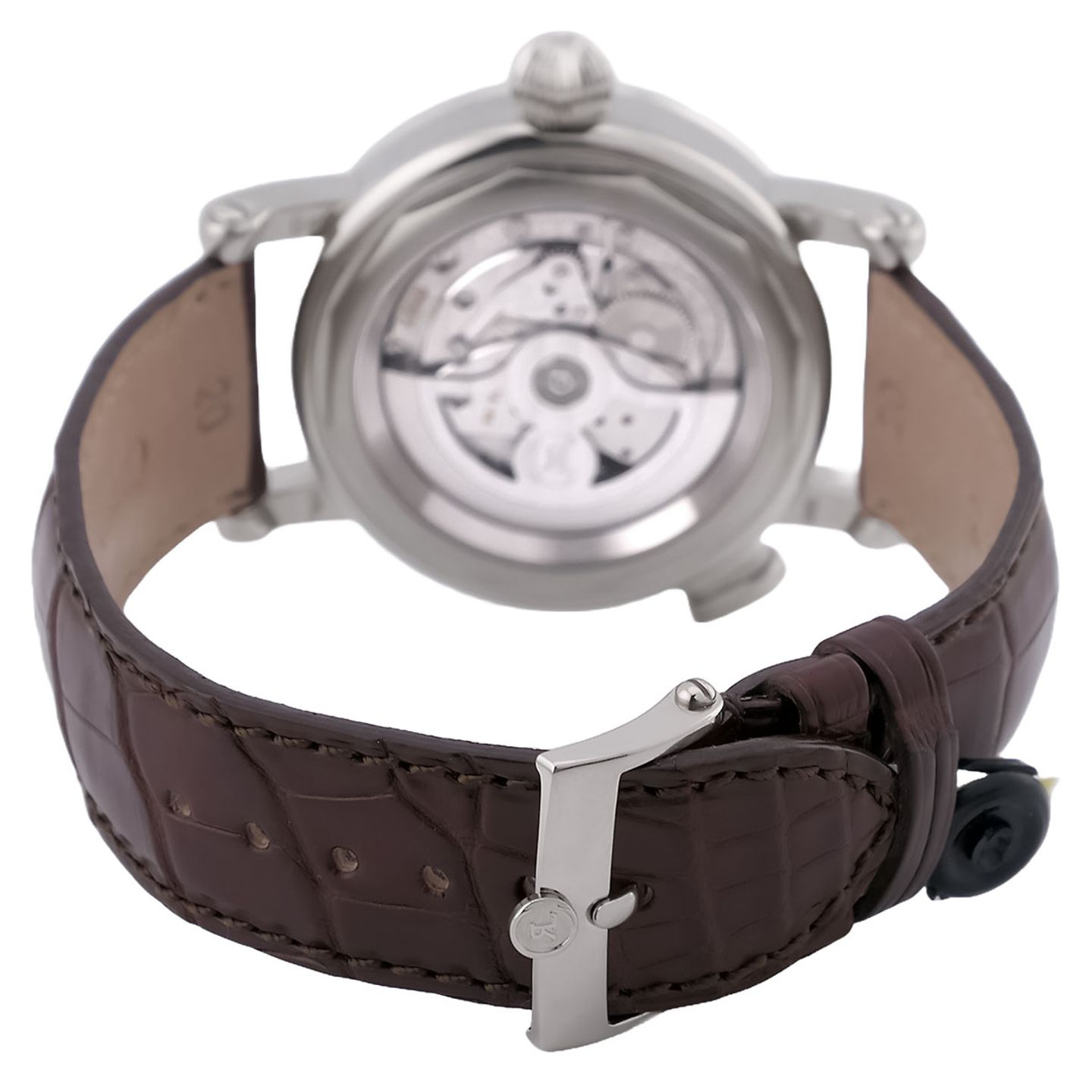 Chronoswiss Répétition à quarts CH-1641-W (2010) - Bronze dial 41 mm White Gold case (7/8)