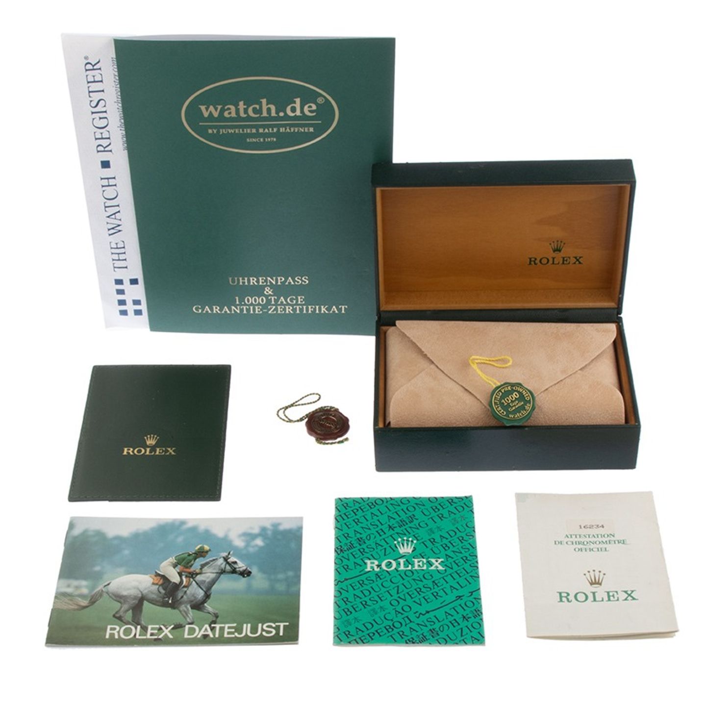 Rolex Datejust 36 16234 (1988) - 36mm Staal (2/8)