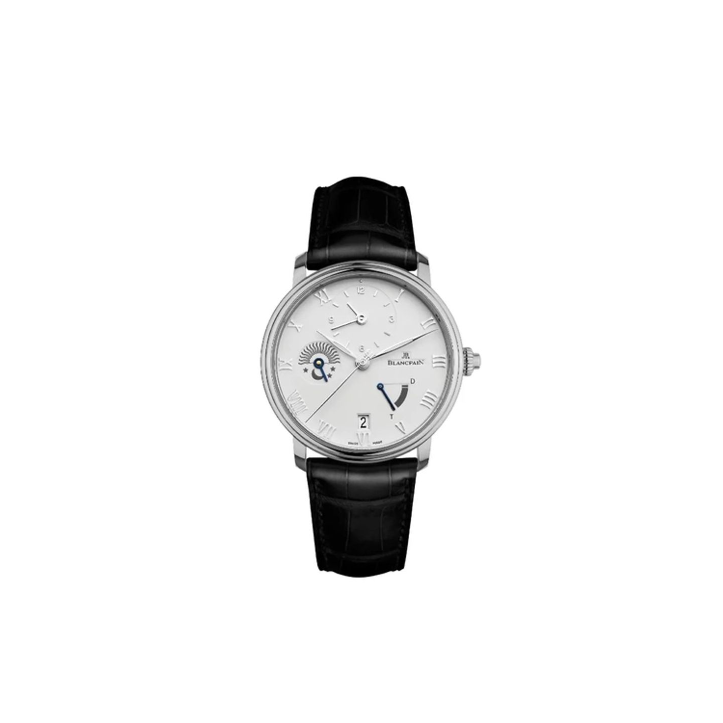 Blancpain Villeret 6660-1127-55B (2026) - Wit wijzerplaat 41mm Staal (1/1)