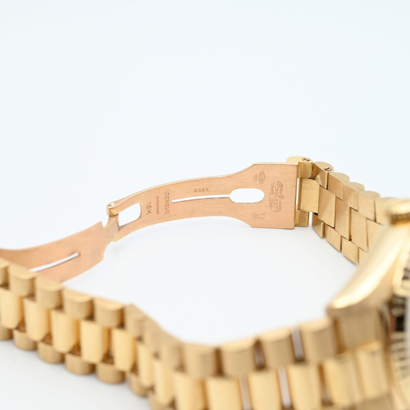 Rolex Day-Date 36 18238 (1989) - Champagne dial 36 mm Yellow Gold case (6/7)