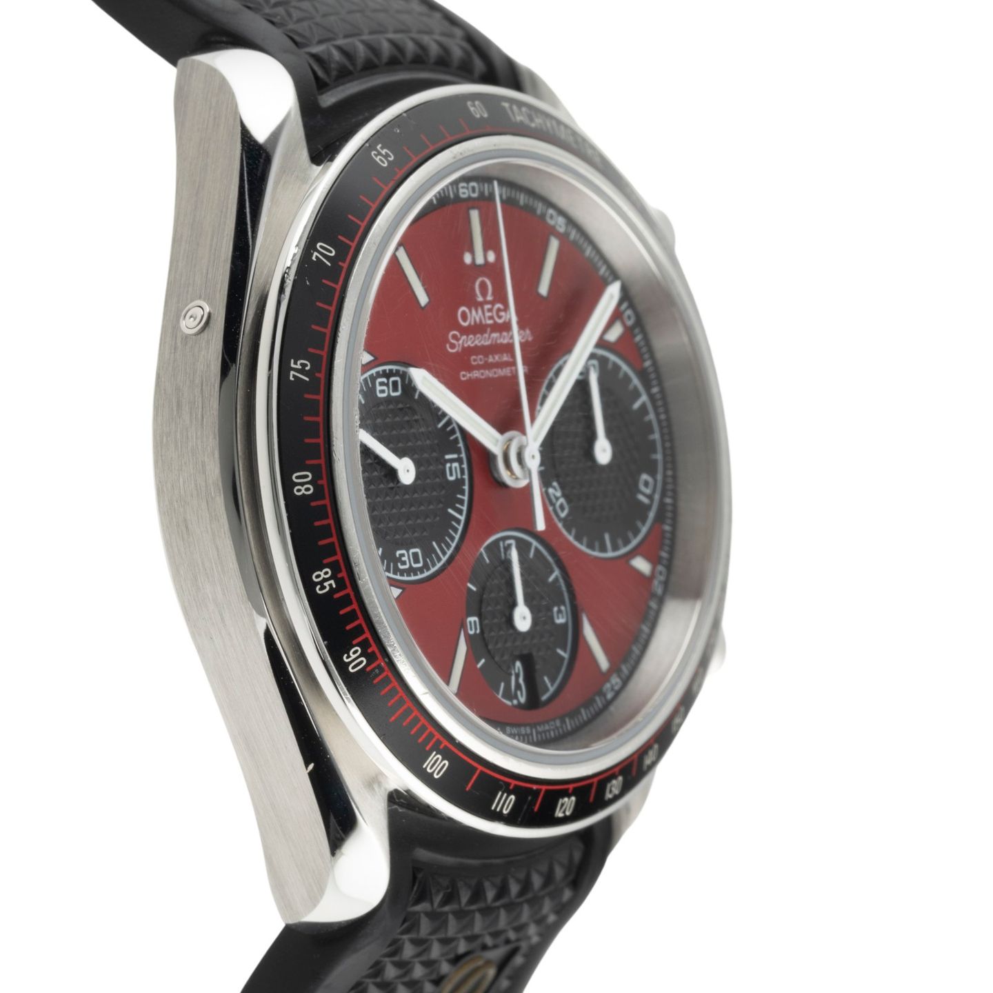 Omega Speedmaster Racing 326.32.40.50.11.001 (Unknown (random serial)) - Red dial 40 mm Steel case (7/8)