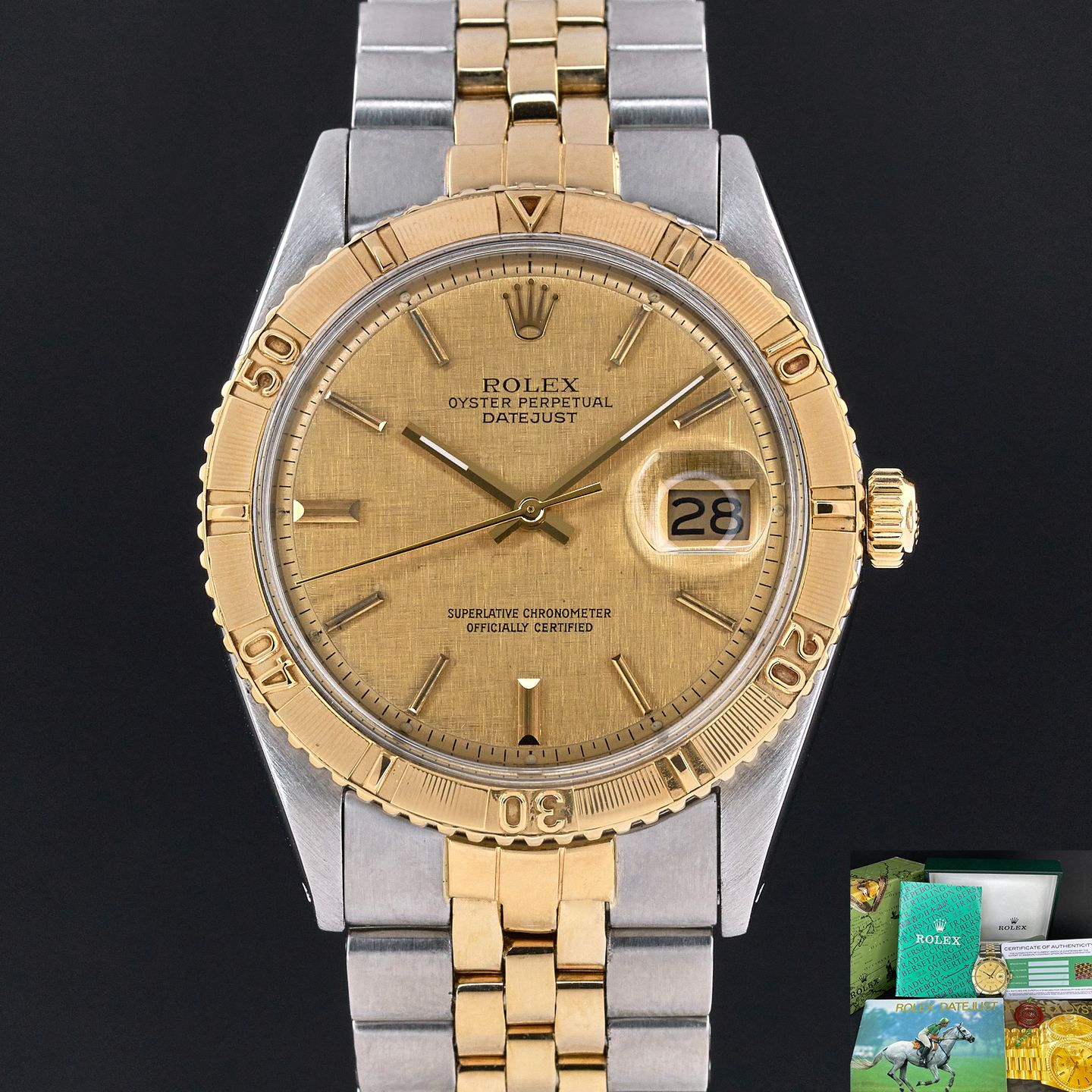 Rolex Datejust Turn-O-Graph 1625 (1972) - 36 mm Steel case (1/7)