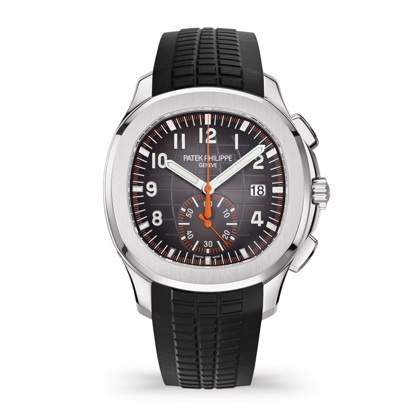 Patek Philippe Aquanaut 5968A-001 (2025) - Black dial 42 mm Steel case (1/1)