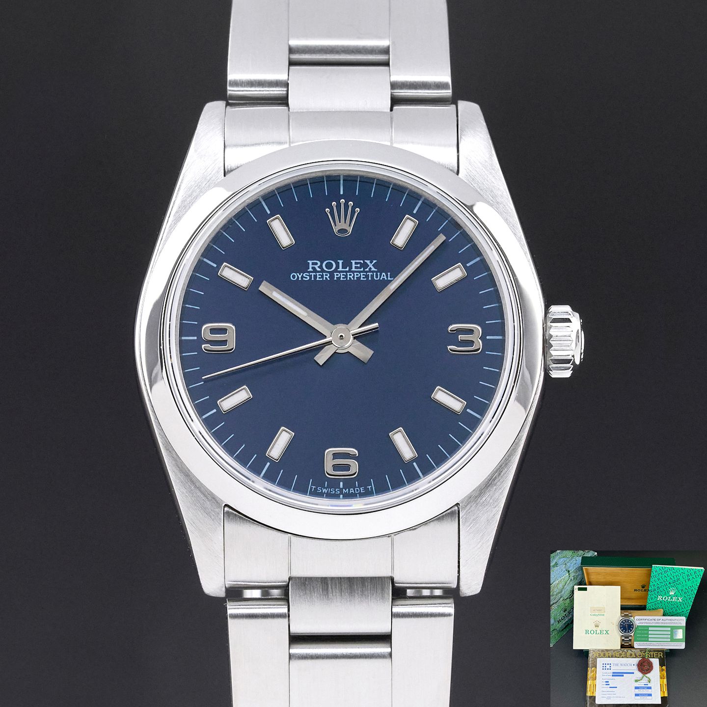 Rolex Oyster Perpetual 31 67480 (1995) - 31 mm Steel case (1/8)