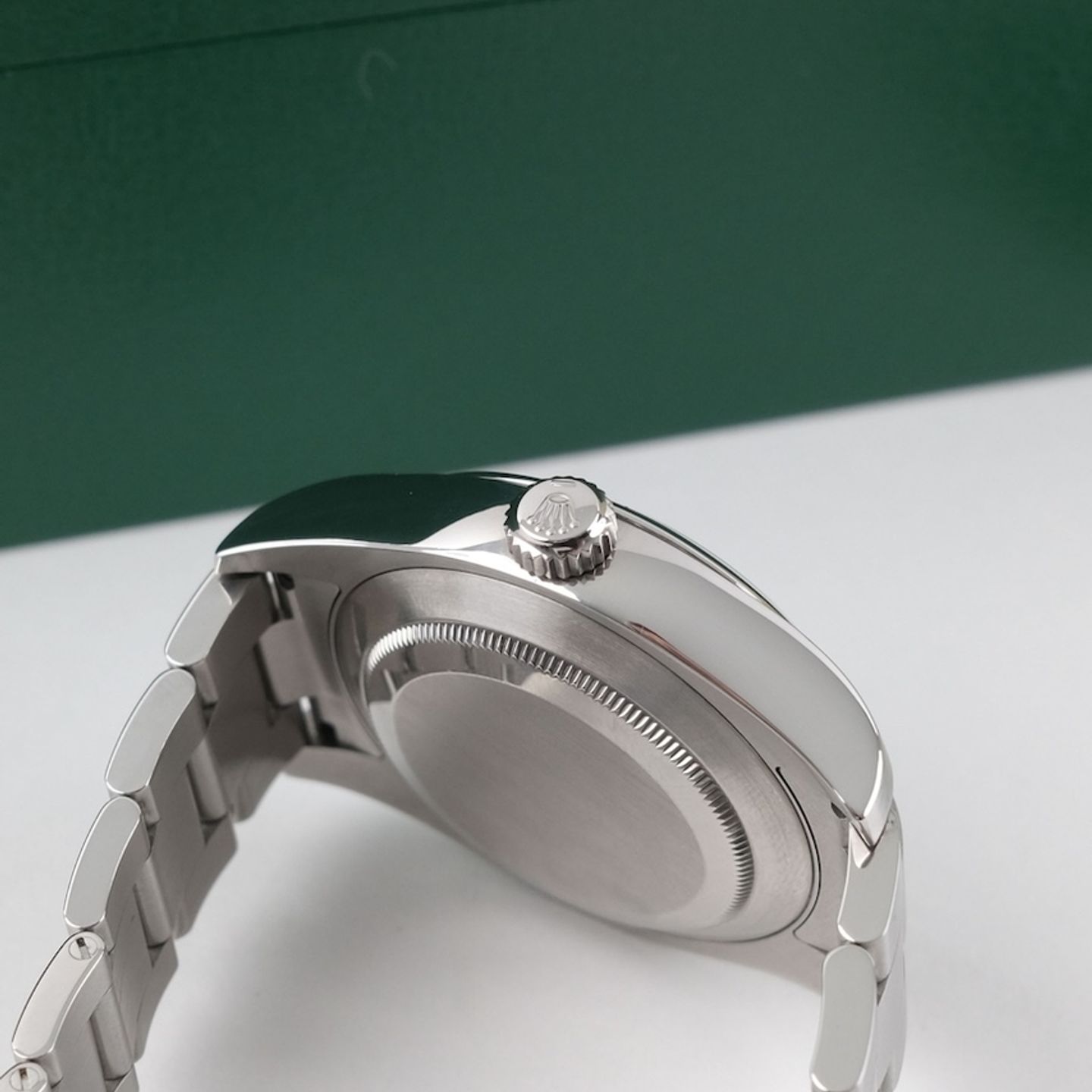 Rolex Air-King 116900 (2018) - Zwart wijzerplaat 40mm Staal (6/8)