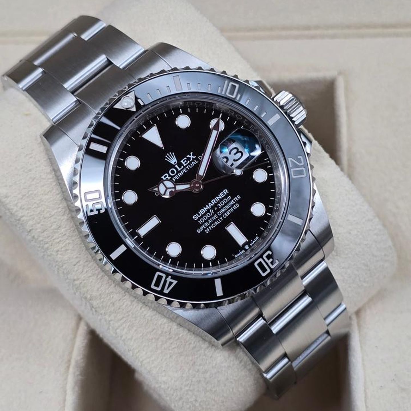 Rolex Submariner Date 126610LN (2023) - 40mm Staal (5/10)