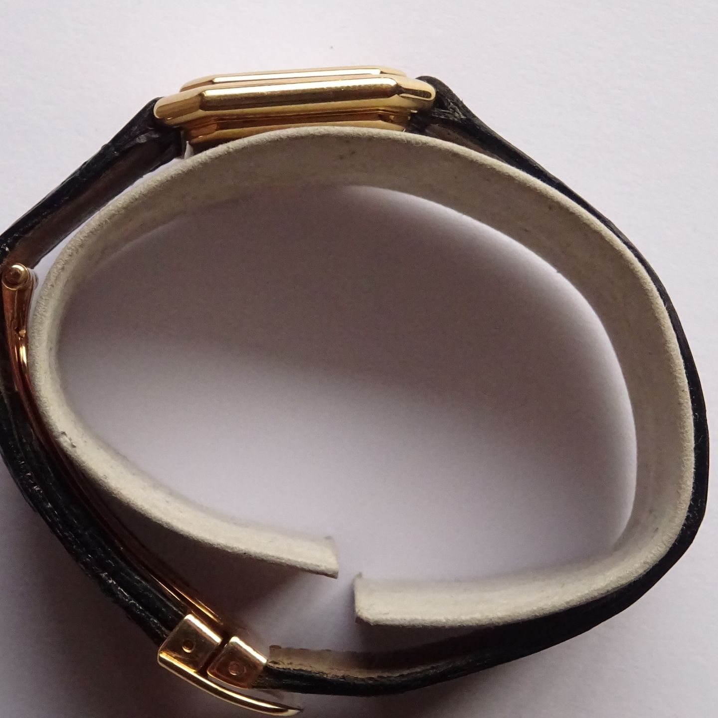 Cartier Vintage 78100 (1981) - Wit wijzerplaat 25mm Geelgoud (4/8)