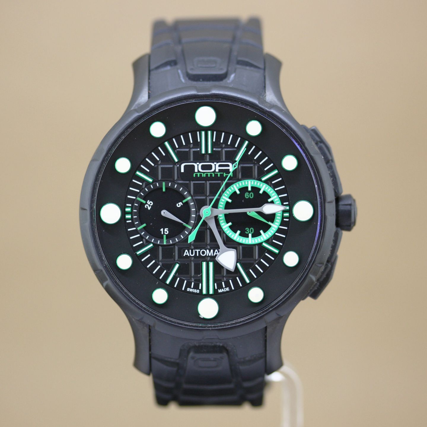 N.O.A Mammoth MM004 (Unknown (random serial)) - Black dial 43 mm Steel case (1/8)