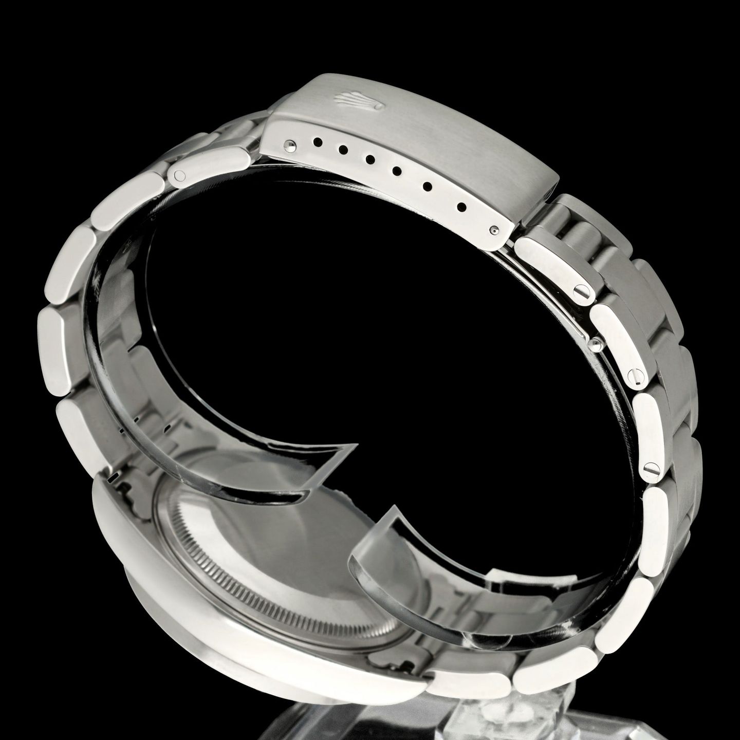 Rolex Air-King 14010M (2000) - Blue dial 34 mm Steel case (7/7)