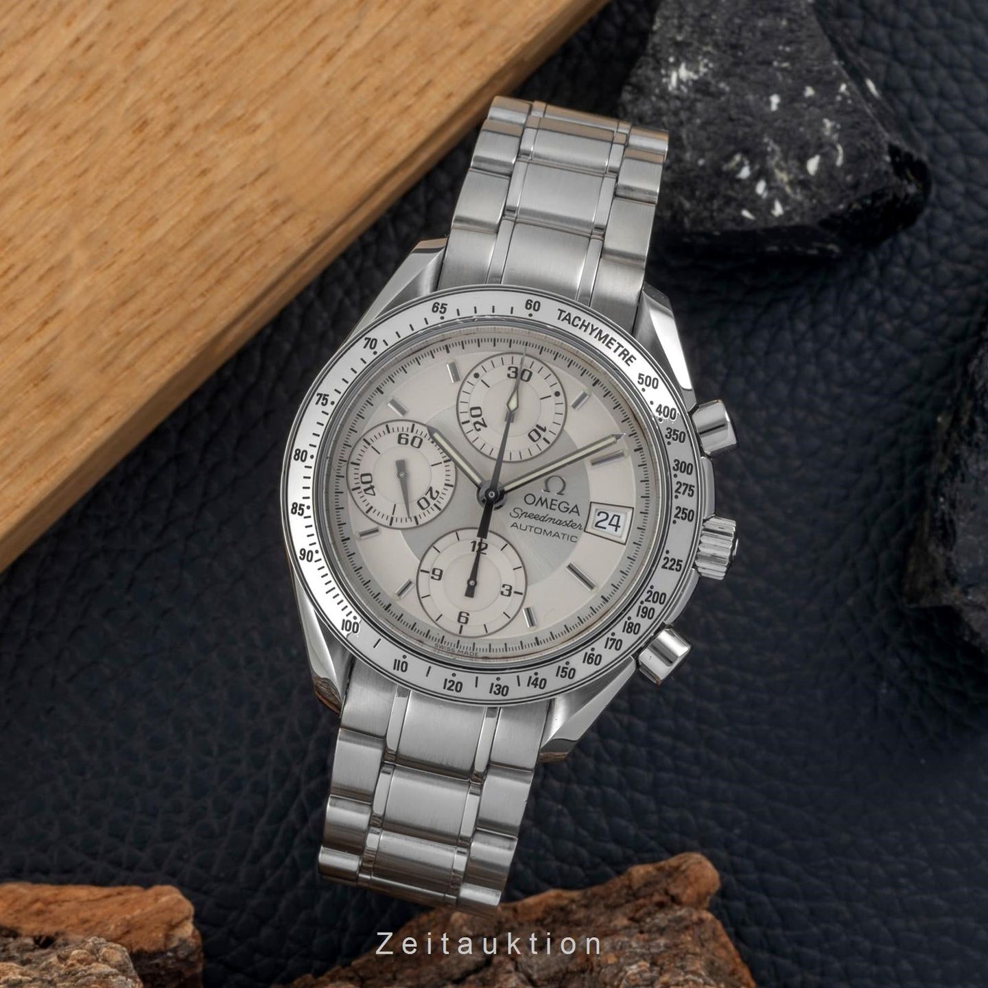 Omega Speedmaster Date 3513.30.00 (2006) - 39mm Staal (3/8)