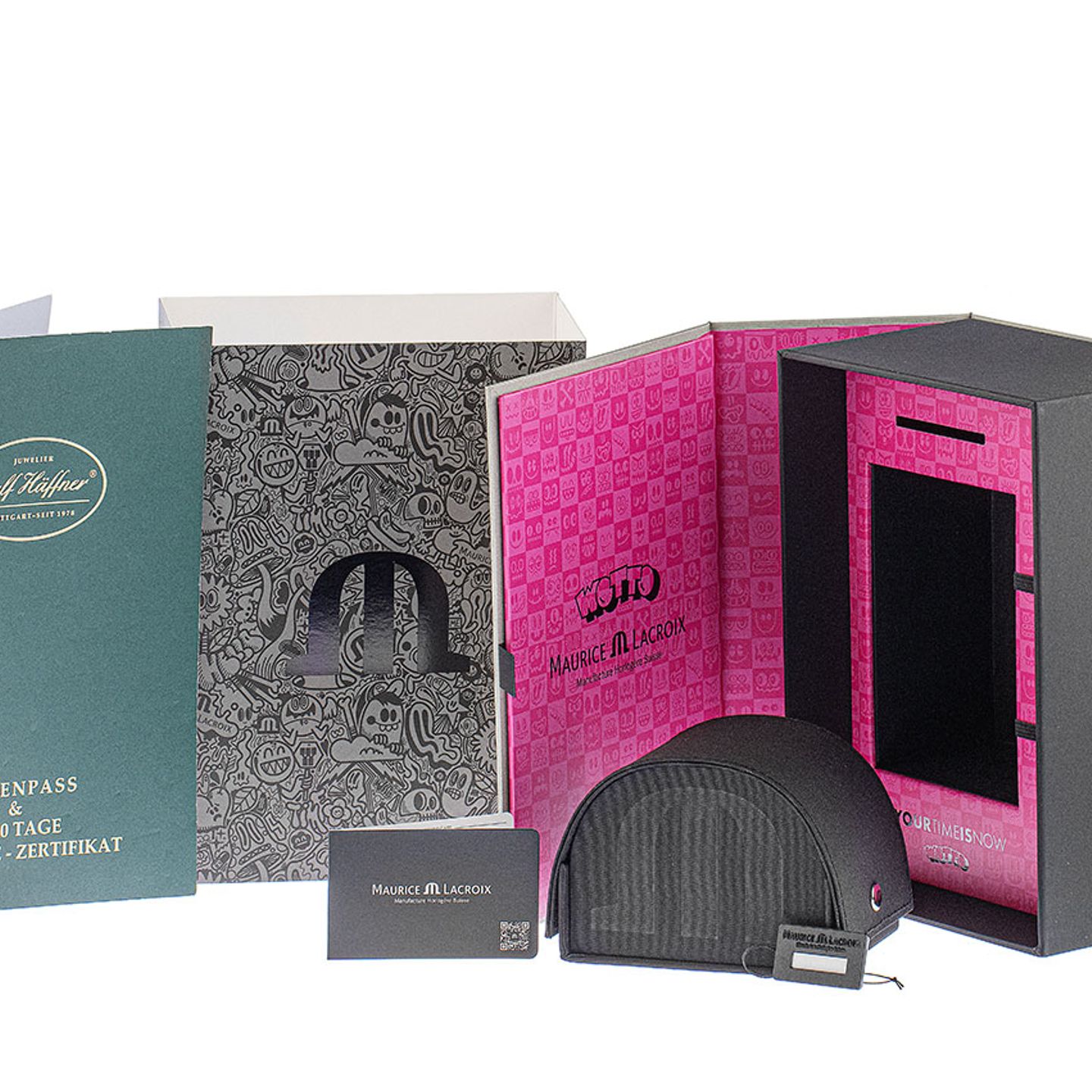 Maurice Lacroix Aikon AI6006-PVY11-170-1 (Unknown (random serial)) - Black dial 35 mm Steel case (2/7)