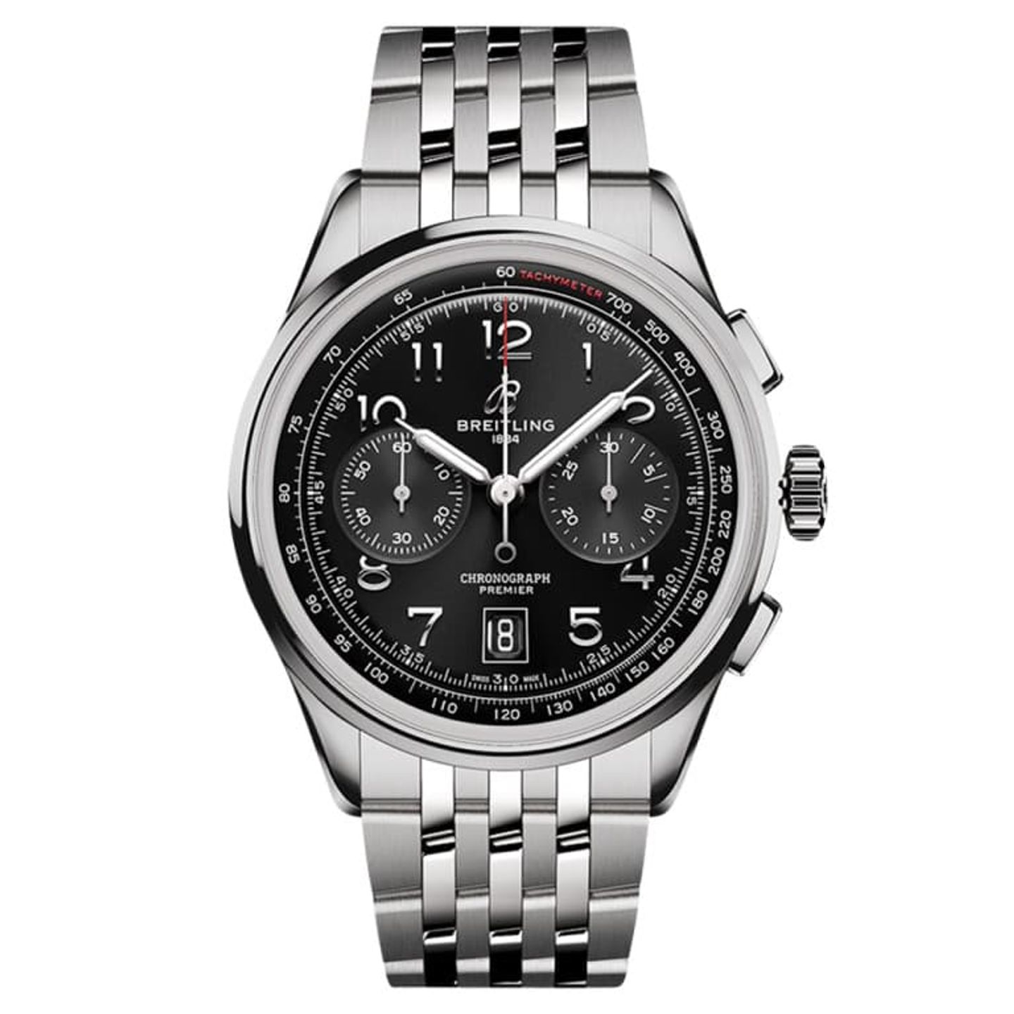Breitling Premier AB0145221B1A1 (2025) - Black dial 42 mm Steel case (1/1)
