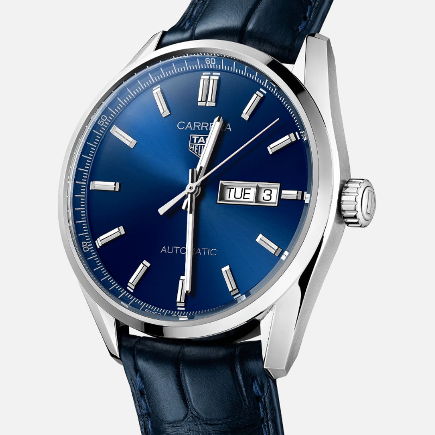 TAG Heuer Carrera Calibre 5 WBN2012.FC6502 (2024) - Blue dial 41 mm Steel case (1/1)