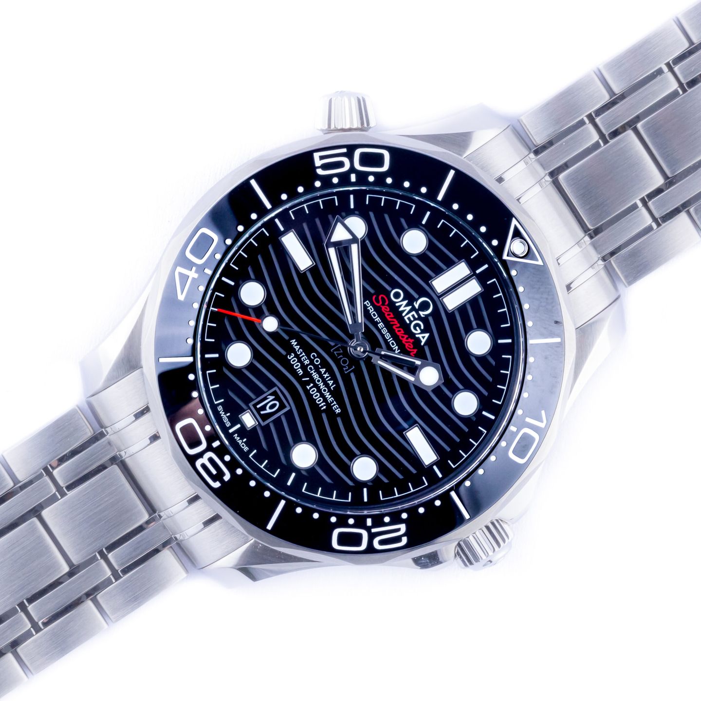 Omega Seamaster Diver 300 M 210.30.42.20.01.001 (Onbekend (willekeurig serienummer)) - Zwart wijzerplaat 42mm Staal (1/8)