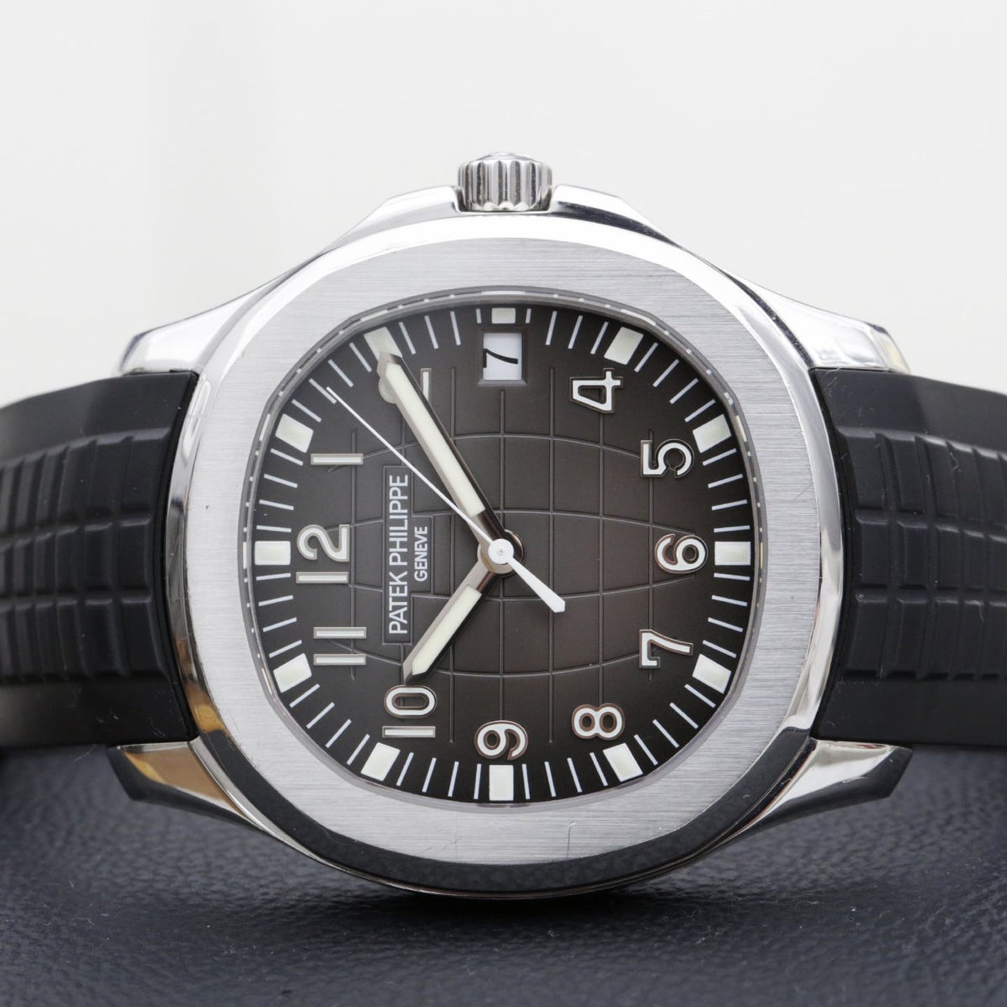 Patek Philippe Aquanaut 5167A (2007) - Zwart wijzerplaat 41mm Staal (2/8)