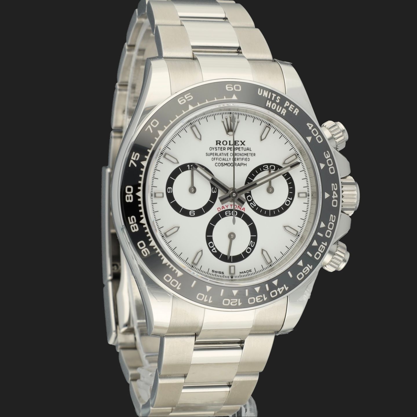 Rolex Daytona 126500LN (2024) - Wit wijzerplaat 40mm Staal (4/8)