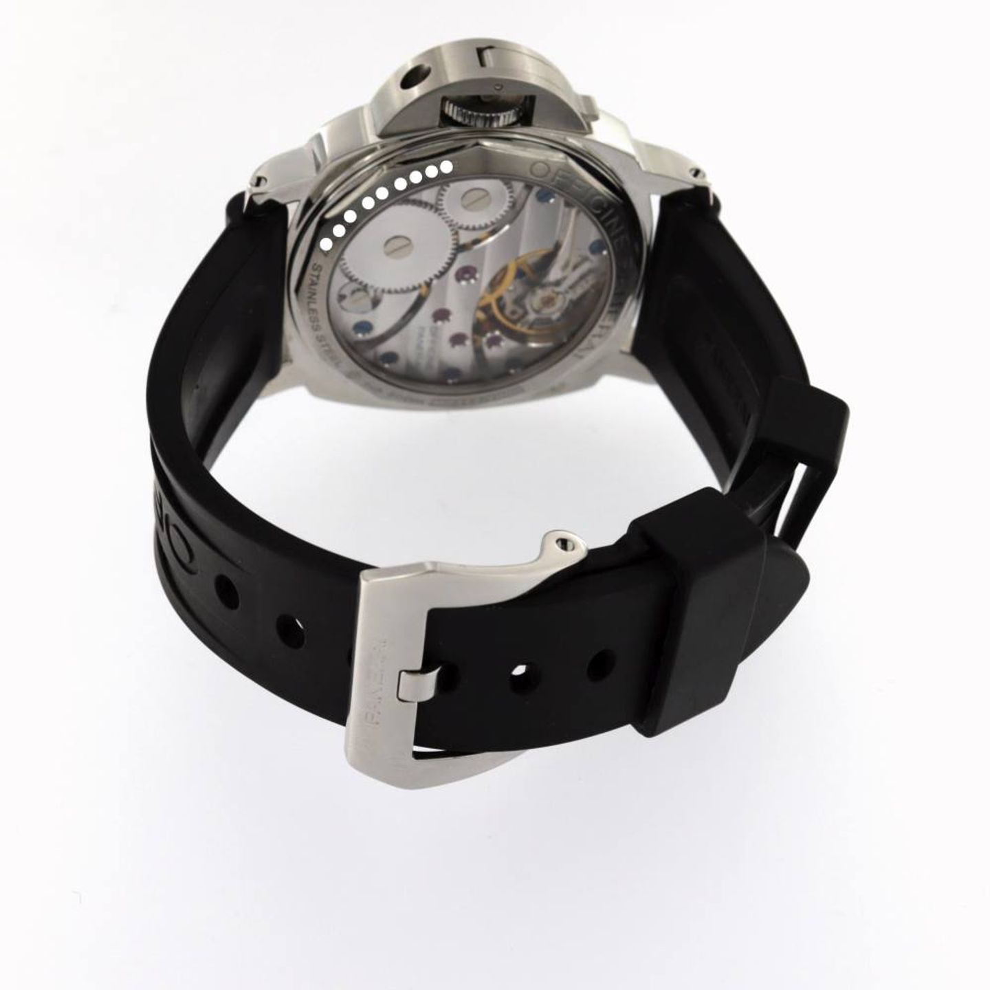 Panerai Luminor Base PAM00112 (2012) - Black dial 44 mm Steel case (4/7)