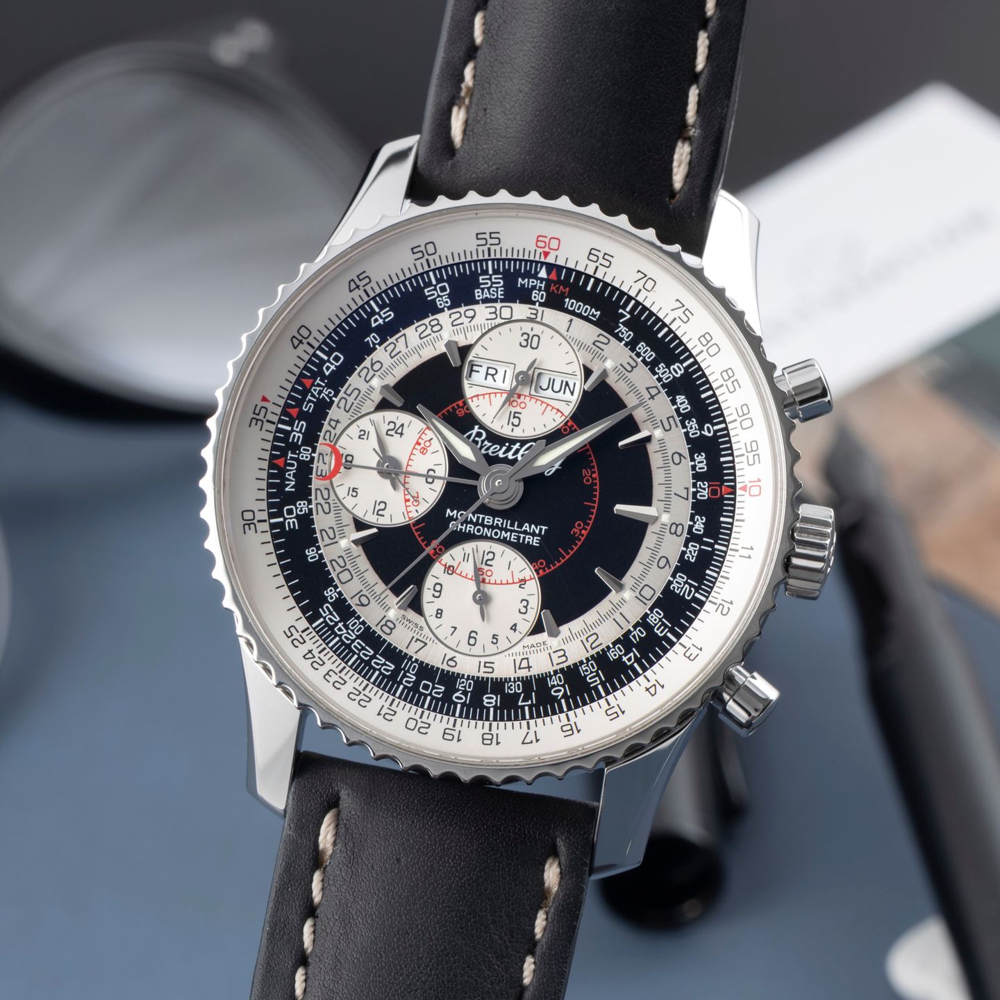 Breitling Montbrillant Datora A21330 - (3/8)