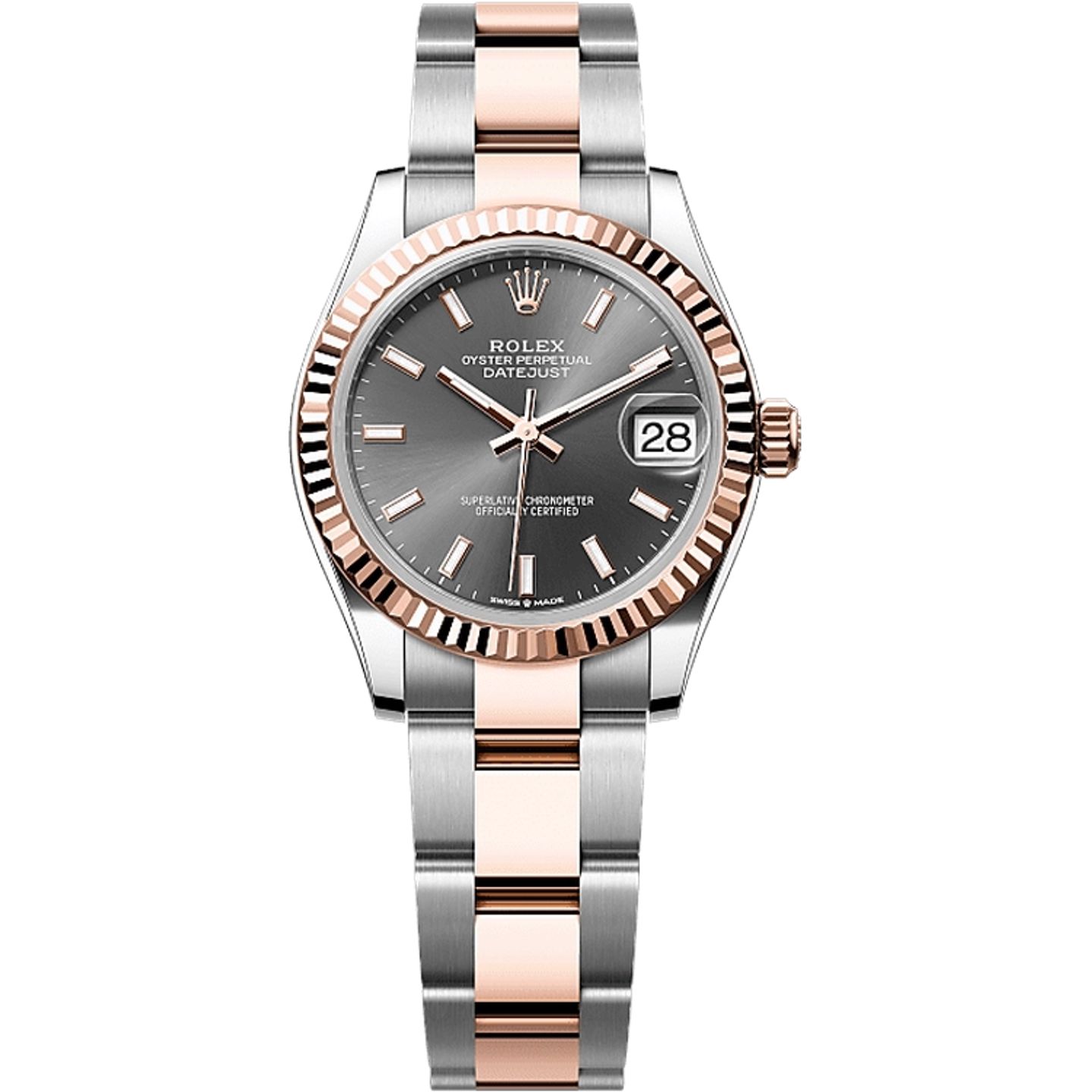 Rolex Datejust 31 278271 (2025) - Grijs wijzerplaat 31mm Staal (1/1)