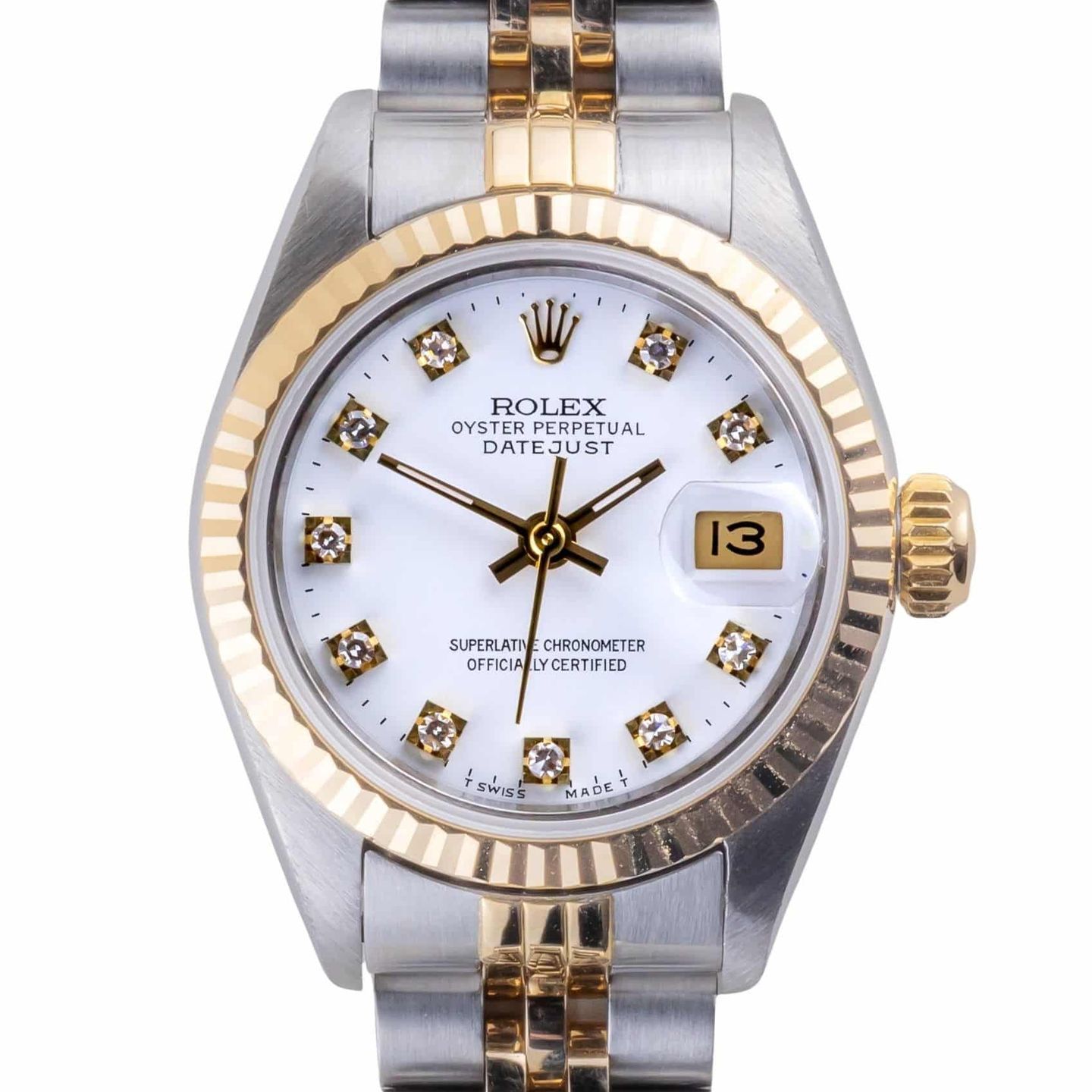 Rolex Lady-Datejust 69173 (1987) - 26 mm Gold/Steel case (3/8)