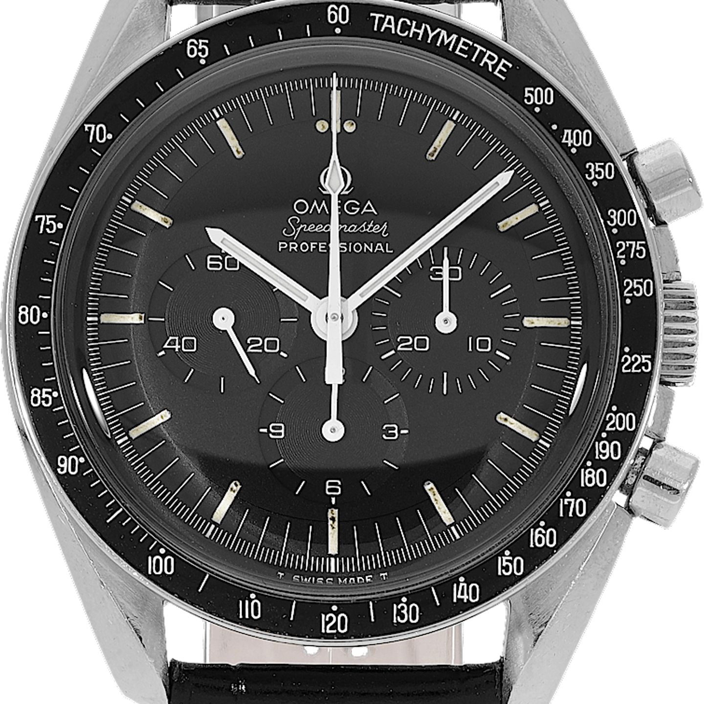 Omega Speedmaster Professional Moonwatch BA 145.022 XI (Unknown (random serial)) - Gold dial 42 mm Yellow Gold case (2/5)
