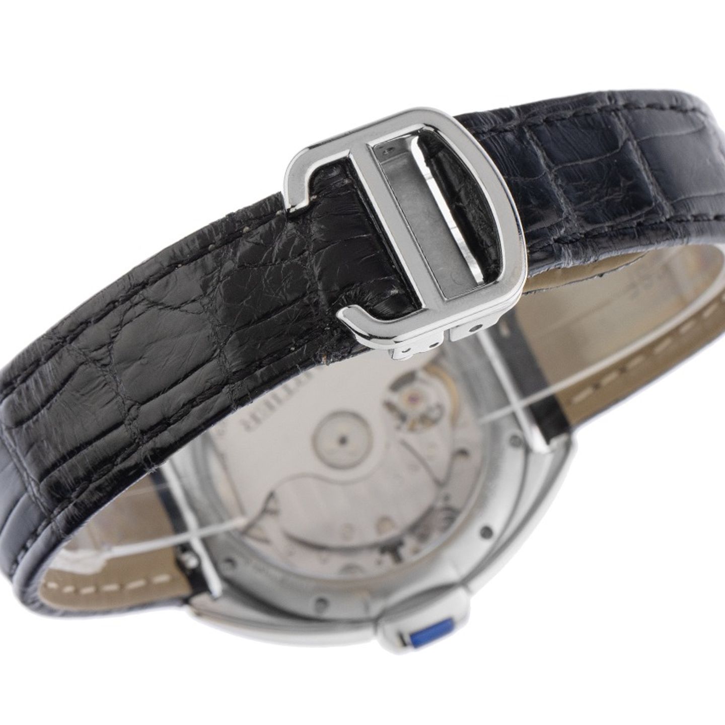 Cartier Clé de Cartier 3856 (2018) - Zilver wijzerplaat 35mm Staal (7/7)