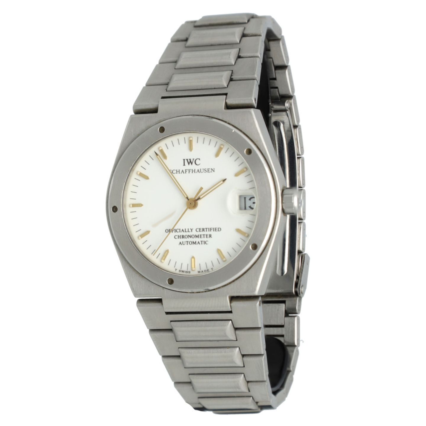 IWC Ingenieur IW352101 (1996) - White dial 34 mm Steel case (1/7)