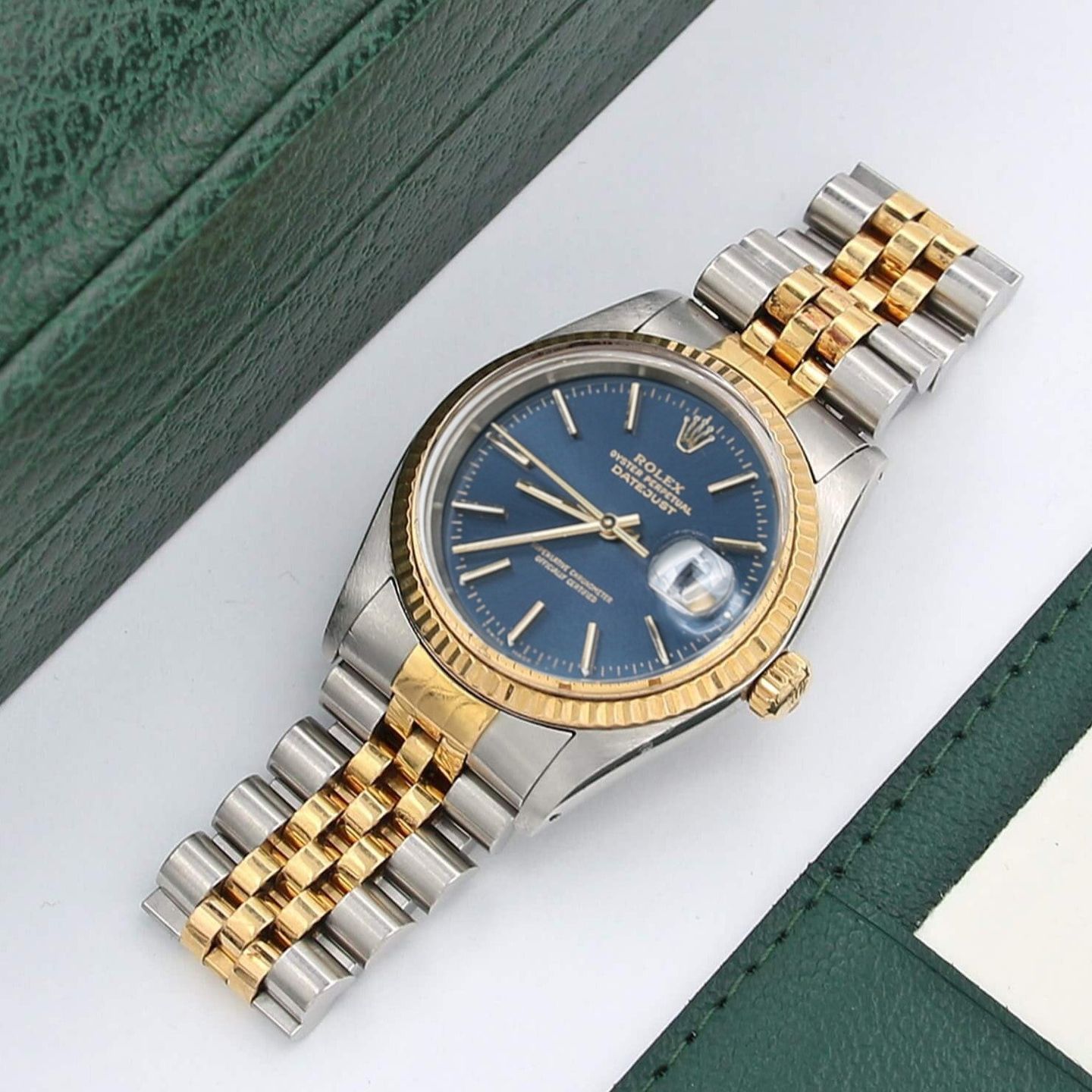 Rolex Datejust 36 16013 (Onbekend (willekeurig serienummer)) - 36mm Goud/Staal (2/7)