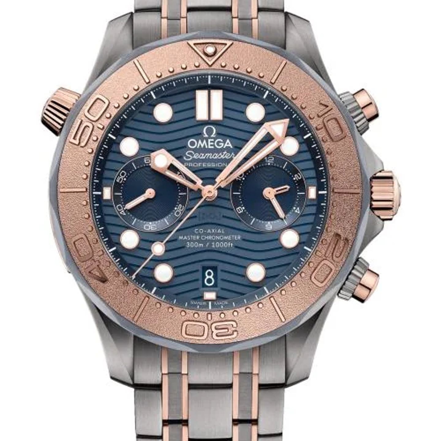 Omega Seamaster Diver 300 M 210.60.44.51.03.001 (2026) - Blauw wijzerplaat 44mm Titanium (1/1)